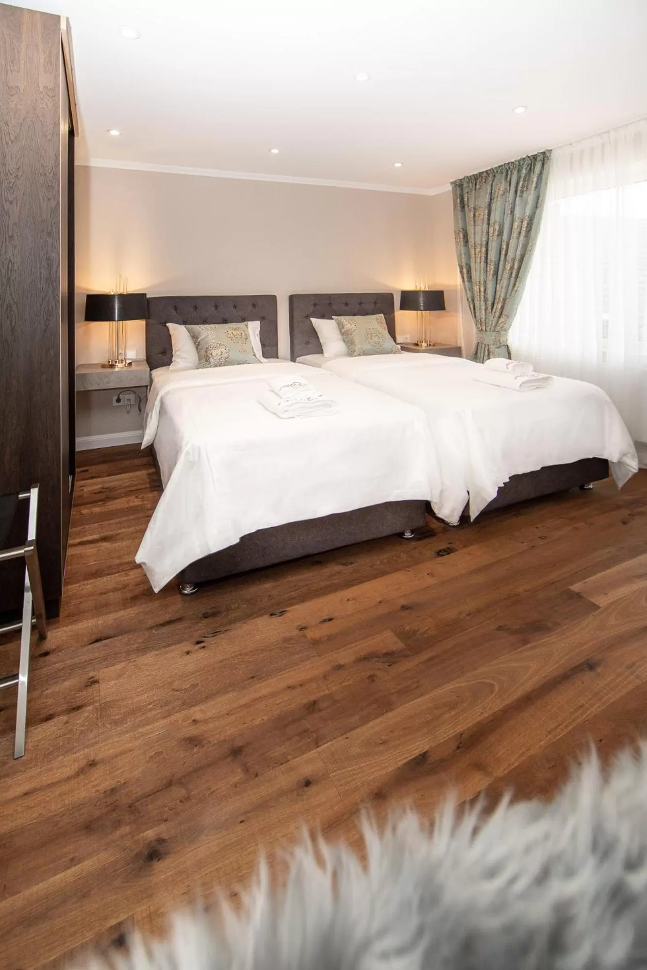 Bed in Hotel Allegra