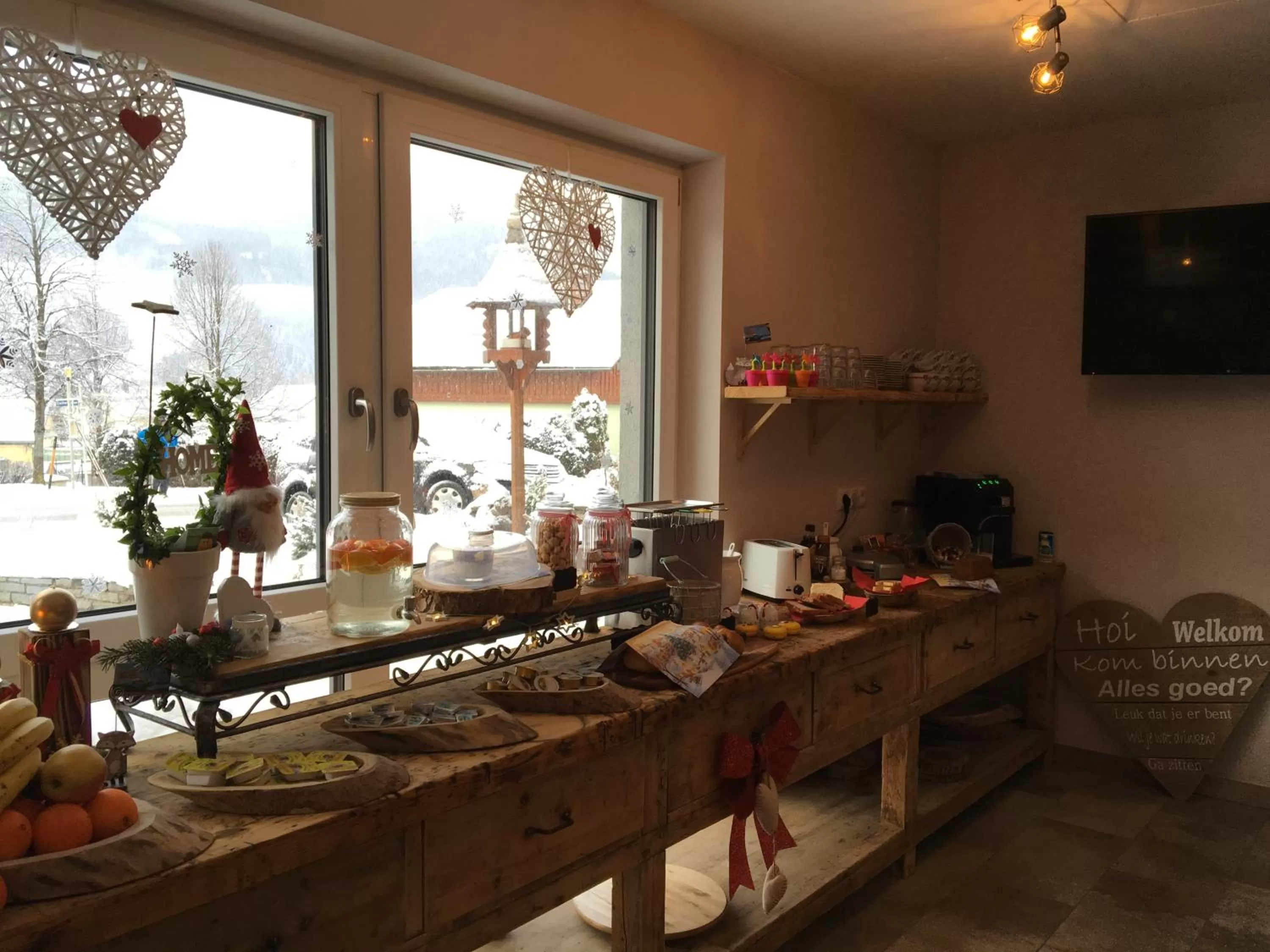 Buffet breakfast in Haus Nohra