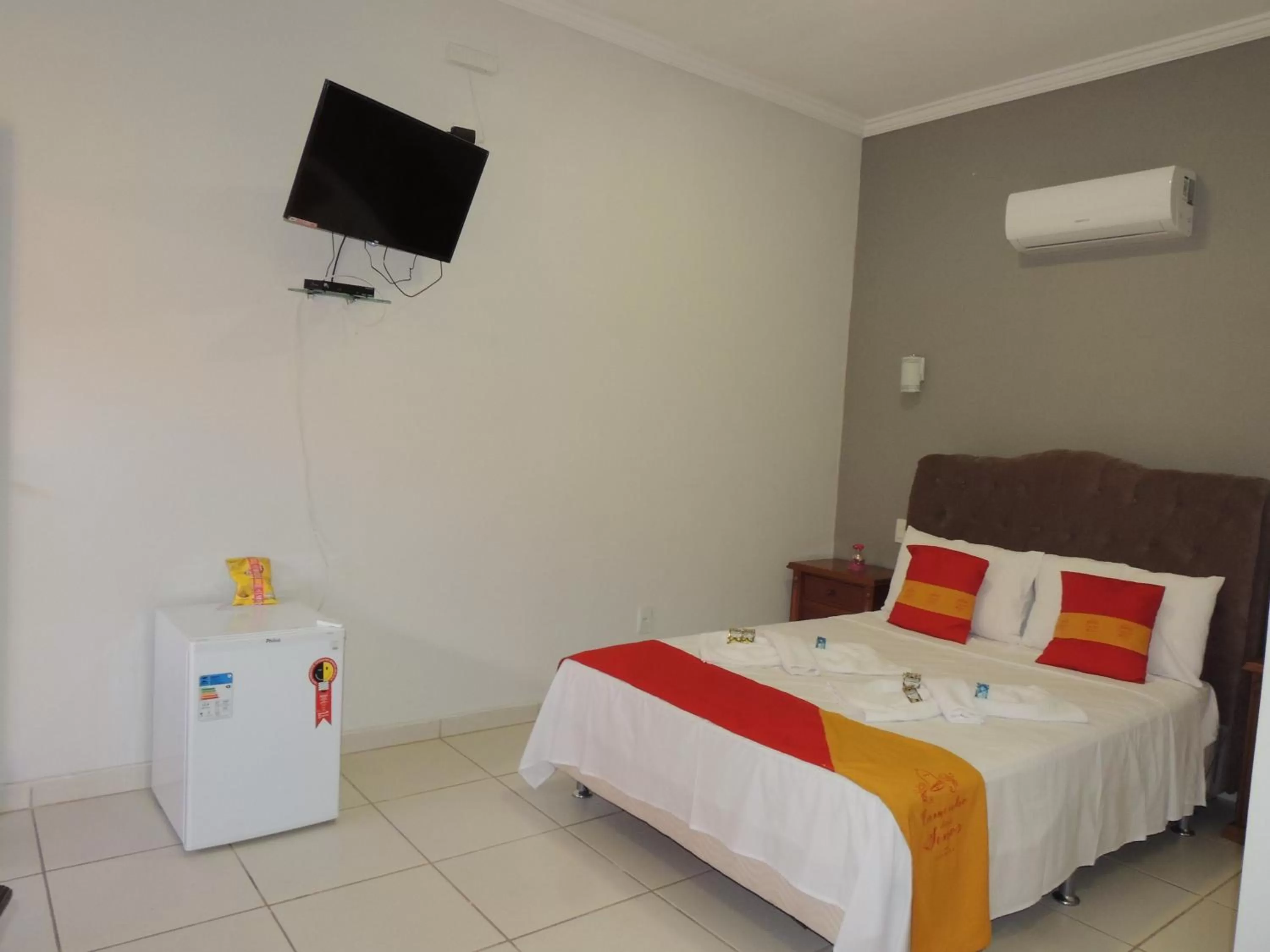 Bedroom, Bed in Pousada Caminho Dos Sinos