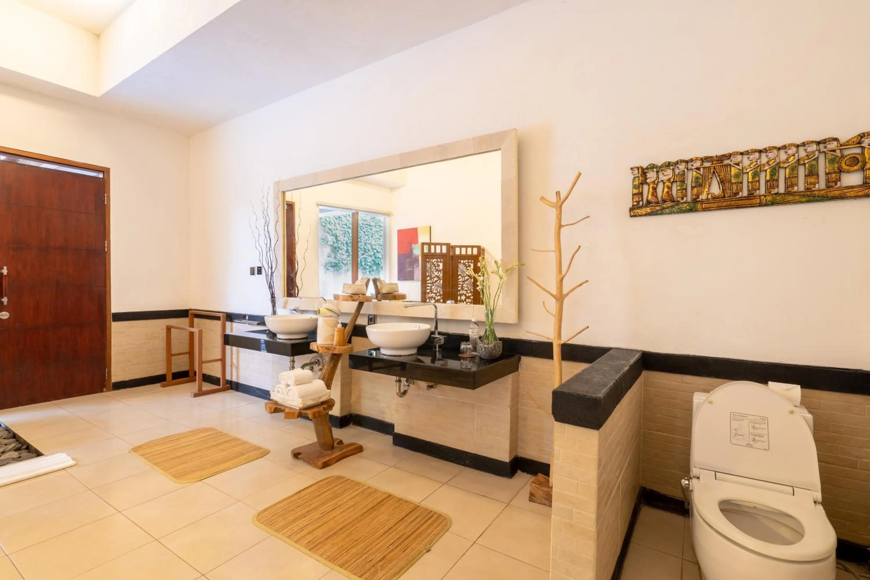 Shower in Ashoka Tree Resort at Tanggayuda