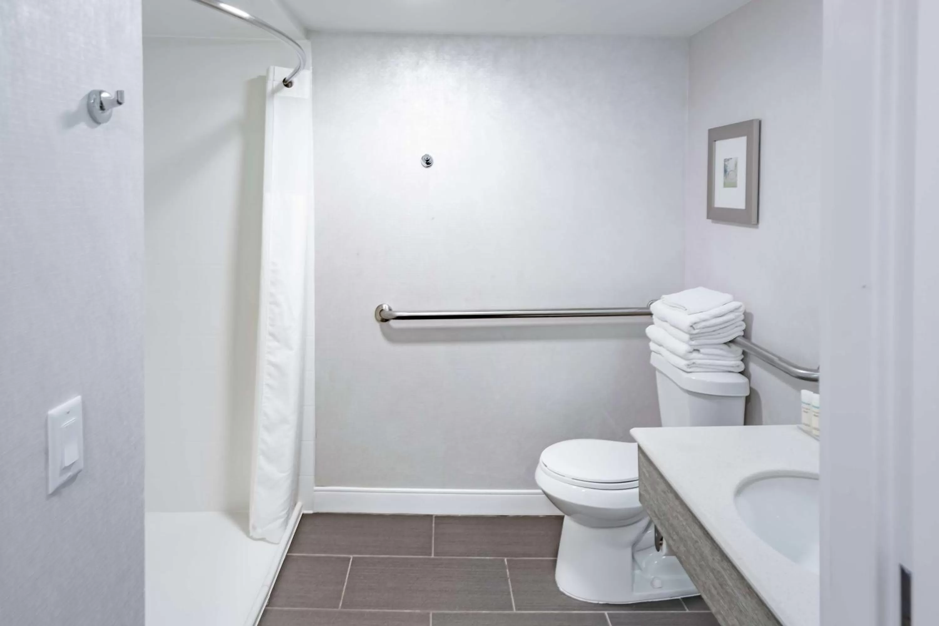 Bathroom in Hampton Inn Waco North