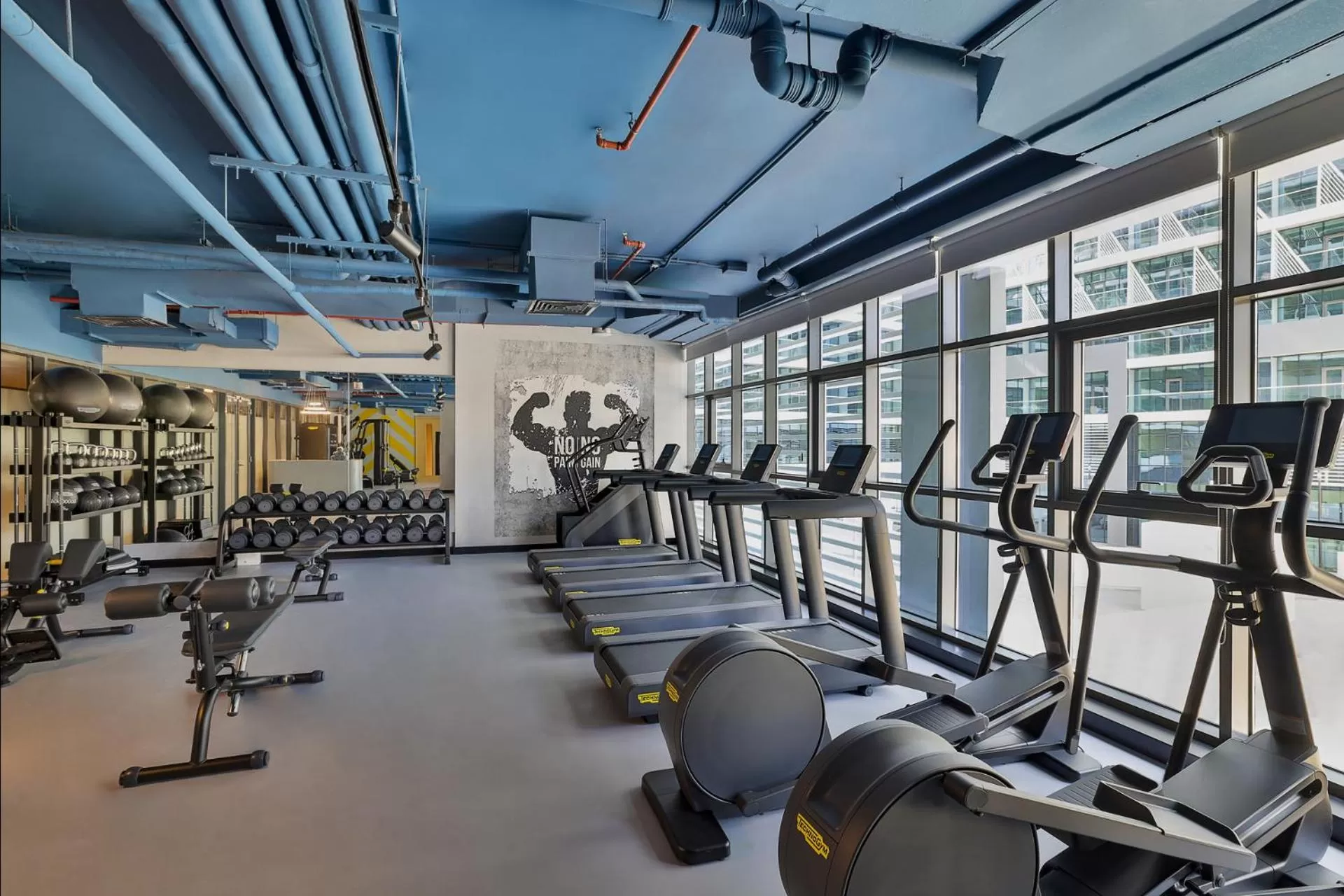 Fitness centre/facilities in NH Collection Dubai The Palm