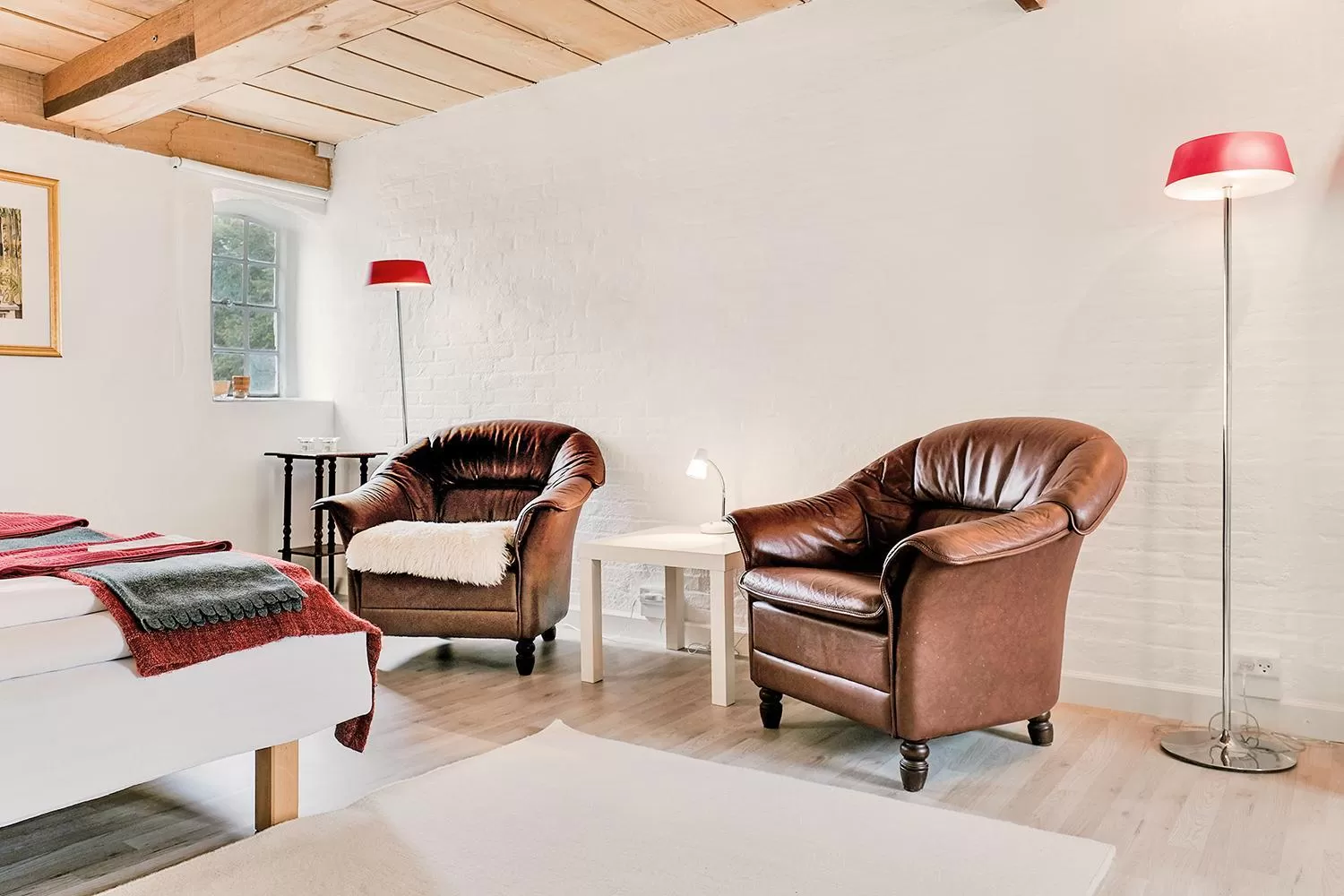 Living room in Åløkke BnB