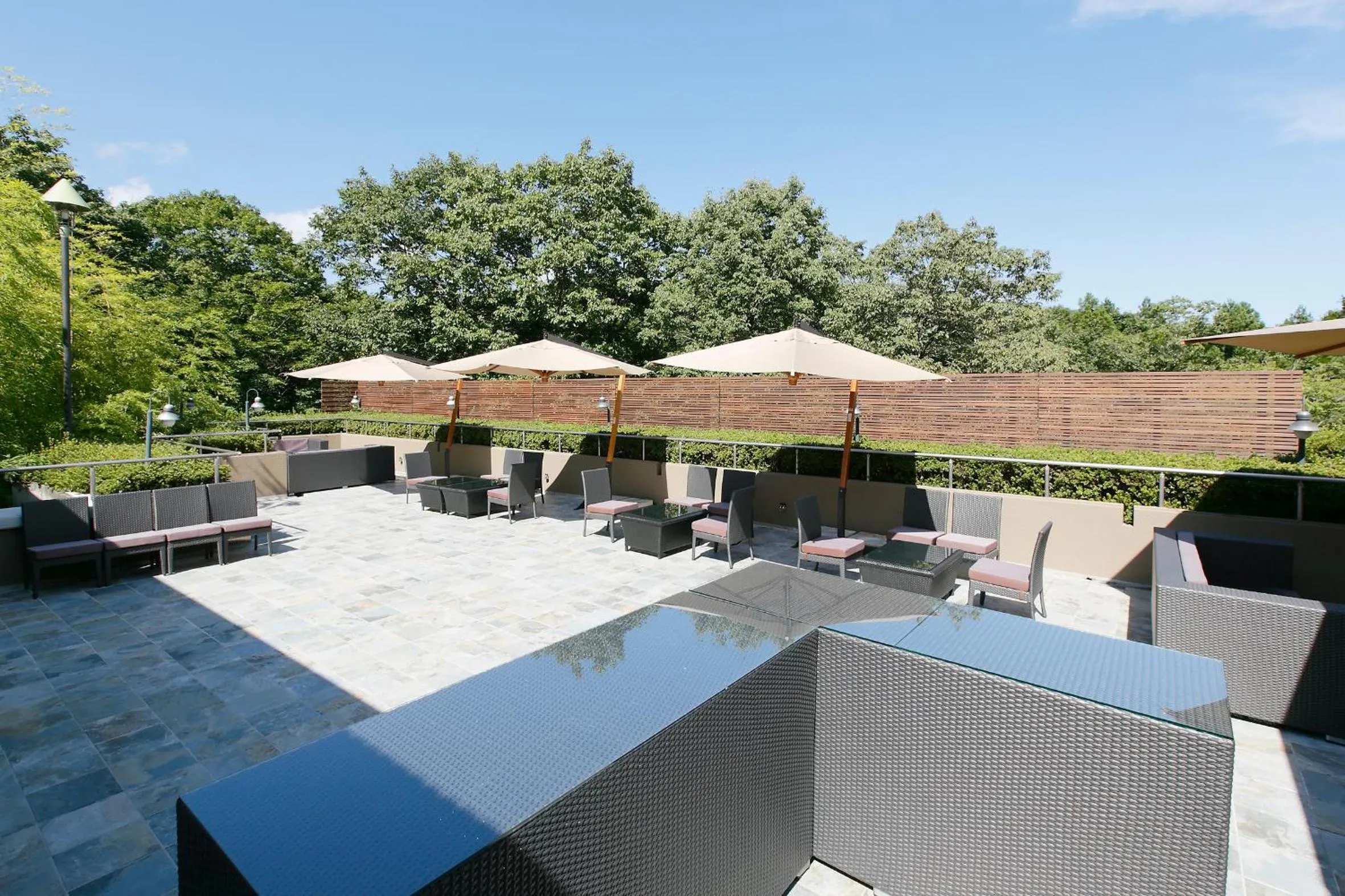 Balcony/Terrace in Hotel Floracion Nasu