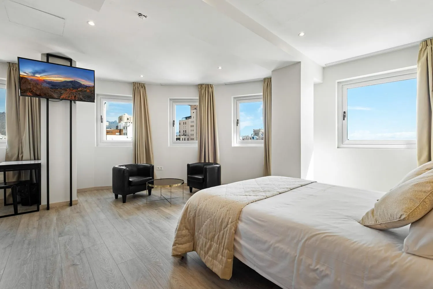 Photo of the whole room, Bed in Urban Anaga Hotel