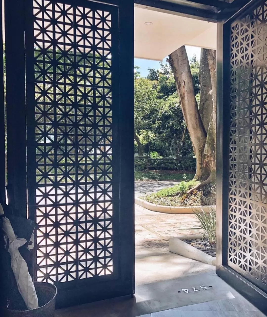 Garden view in 574 Hotel