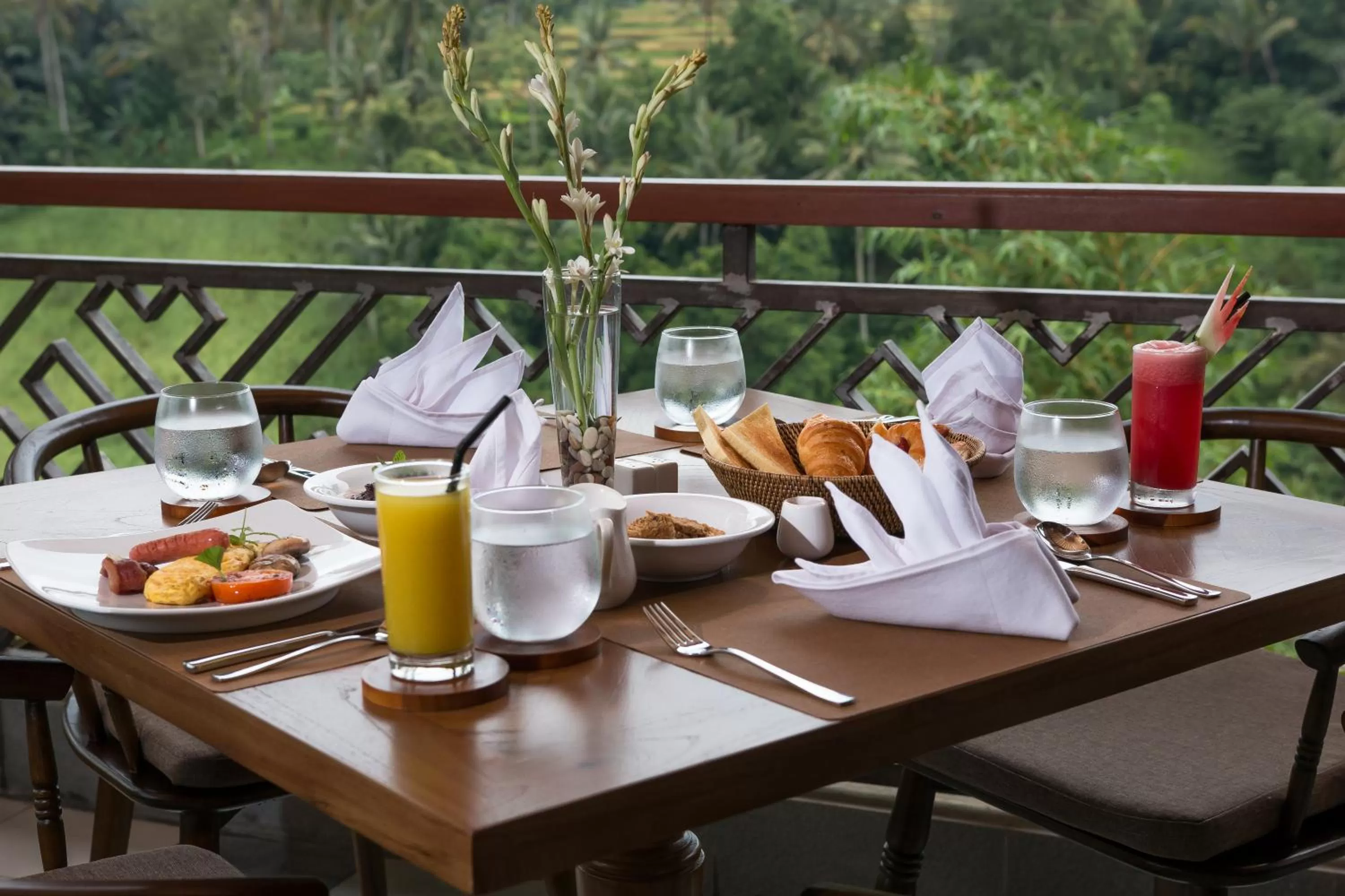 Breakfast in Ulun Ubud Resort - CHSE Certified