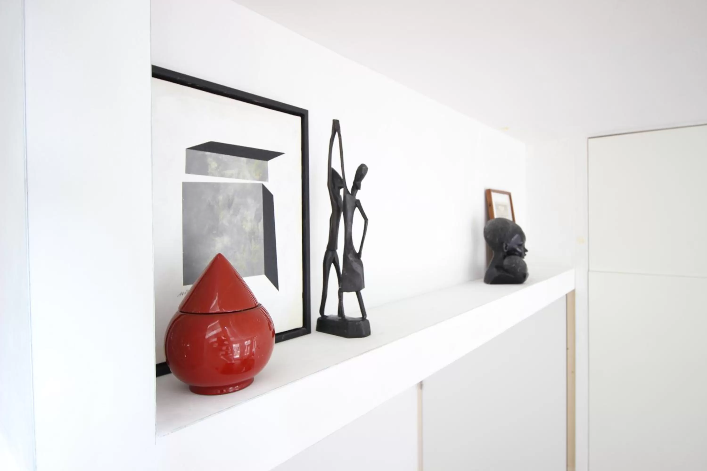 Decorative detail in Beautiful 2 floor Vondelpark apartment.