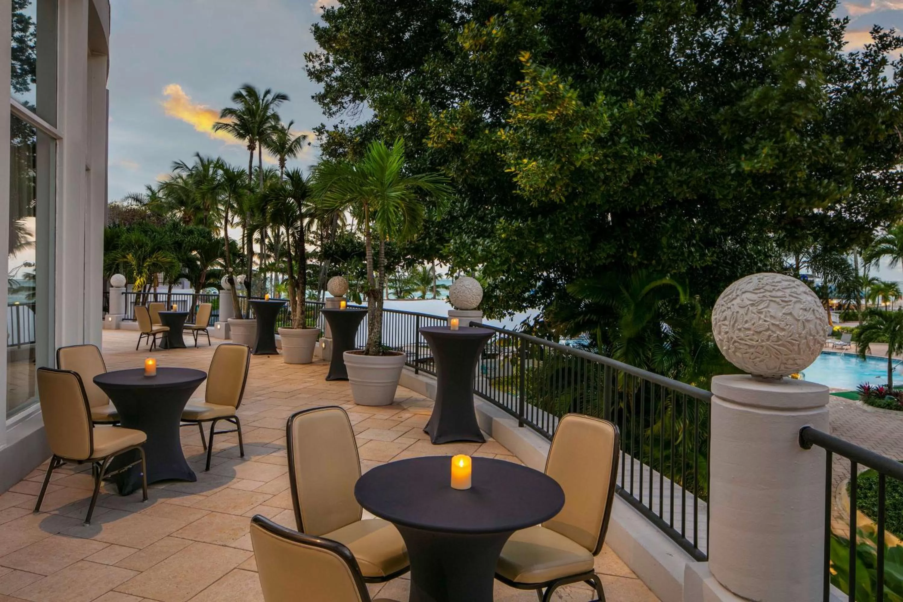 On site in The Royal Sonesta San Juan