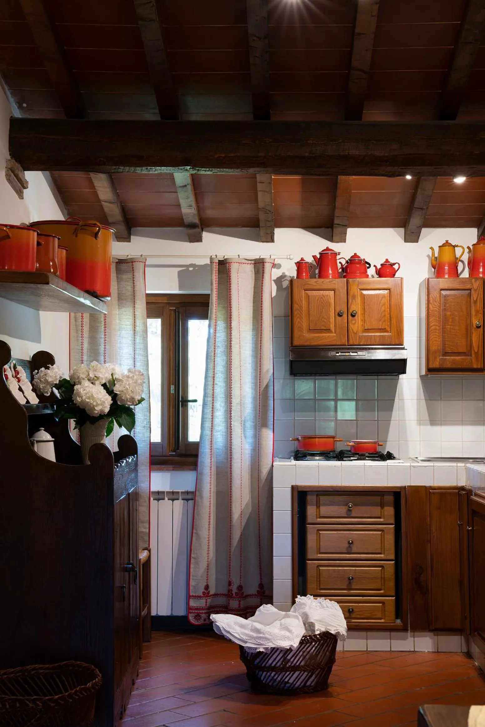 Kitchen or kitchenette in Borgo San Benedetto