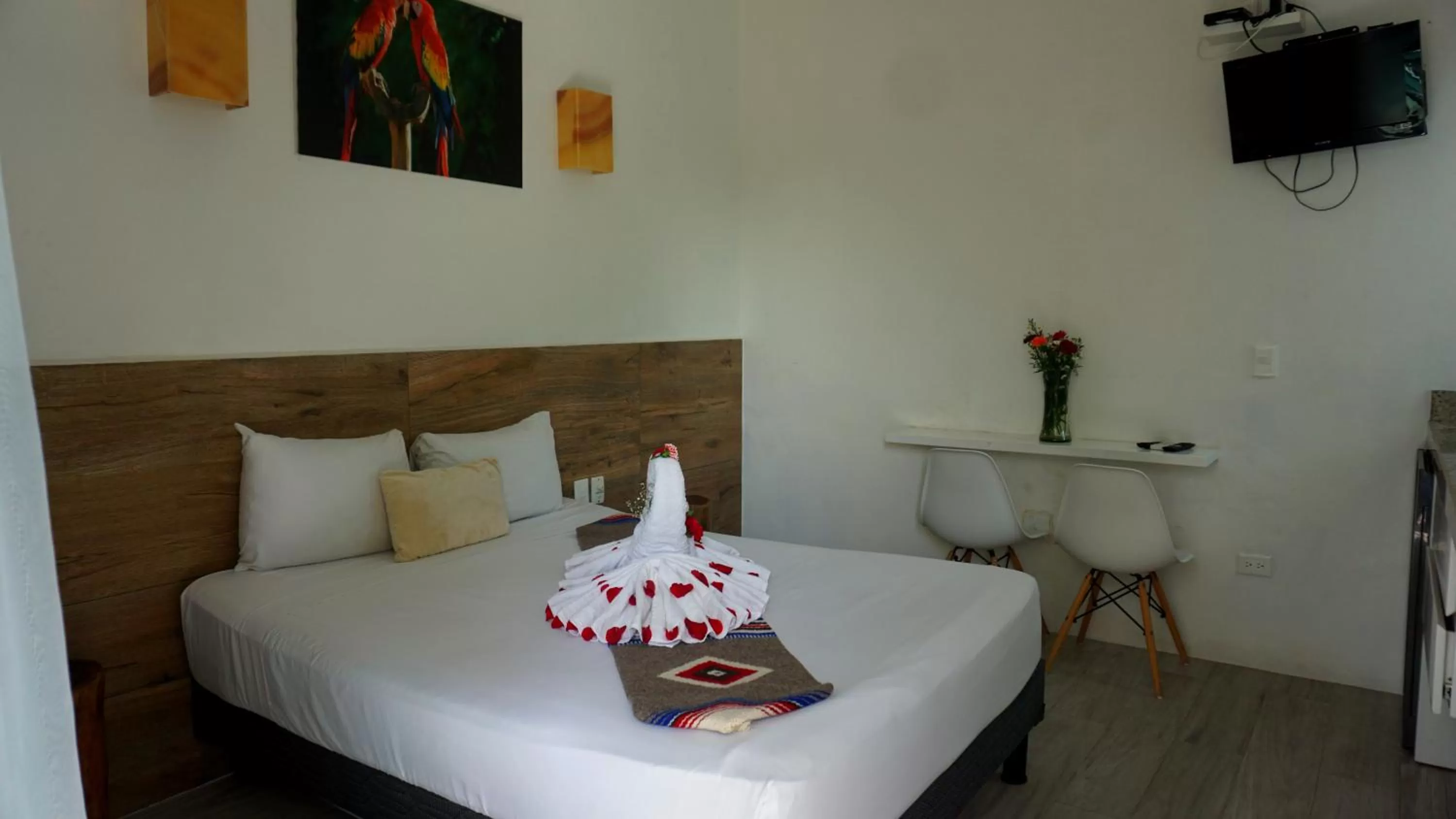Bed in Selva y Mar Apart Hotel