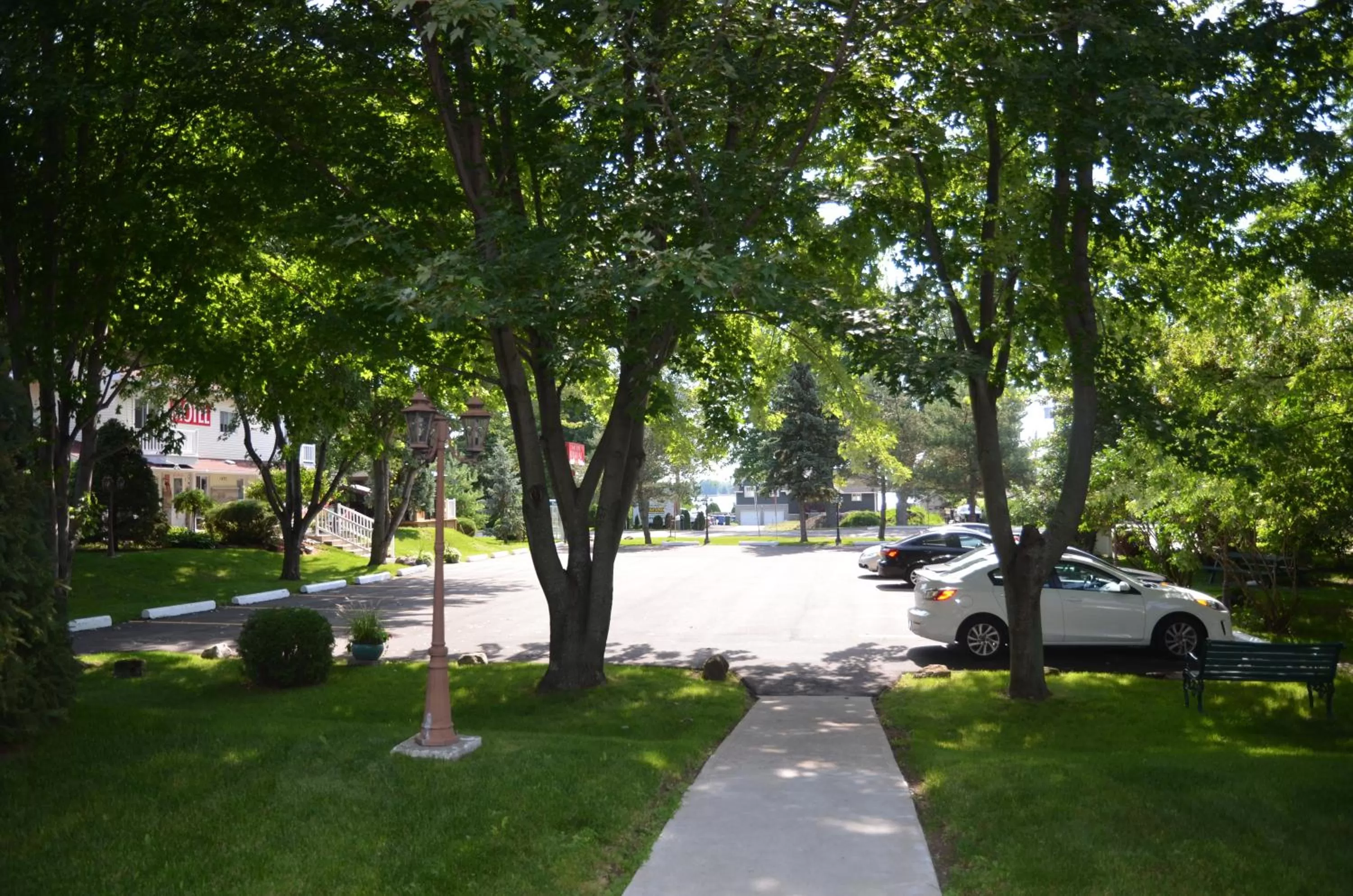 Bird's eye view in Motel Derfal