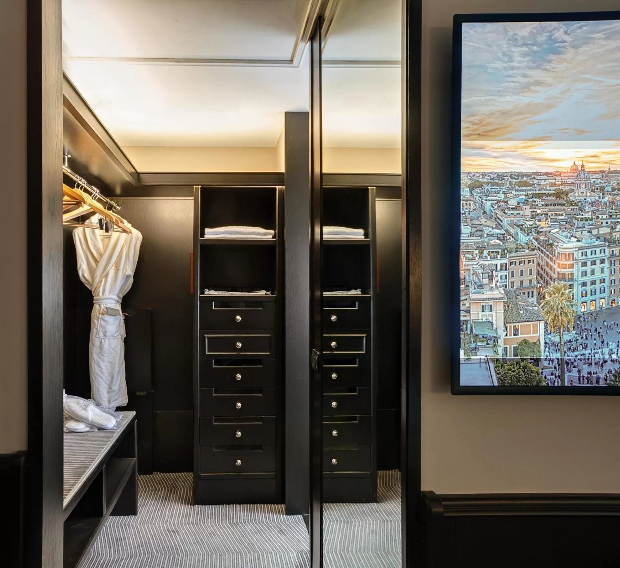 Bedroom in Hassler Roma