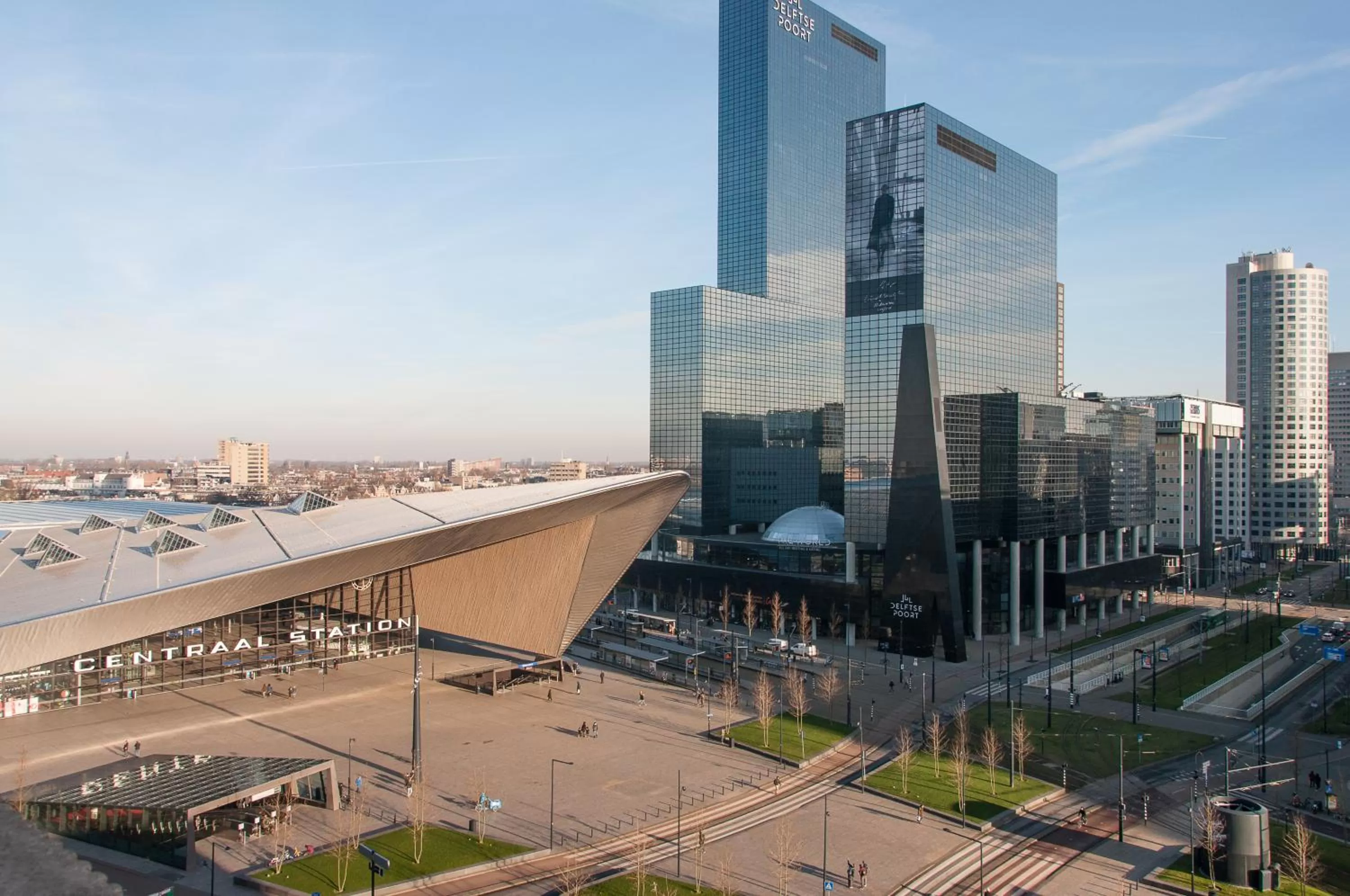 City view in PREMIER SUITES Rotterdam