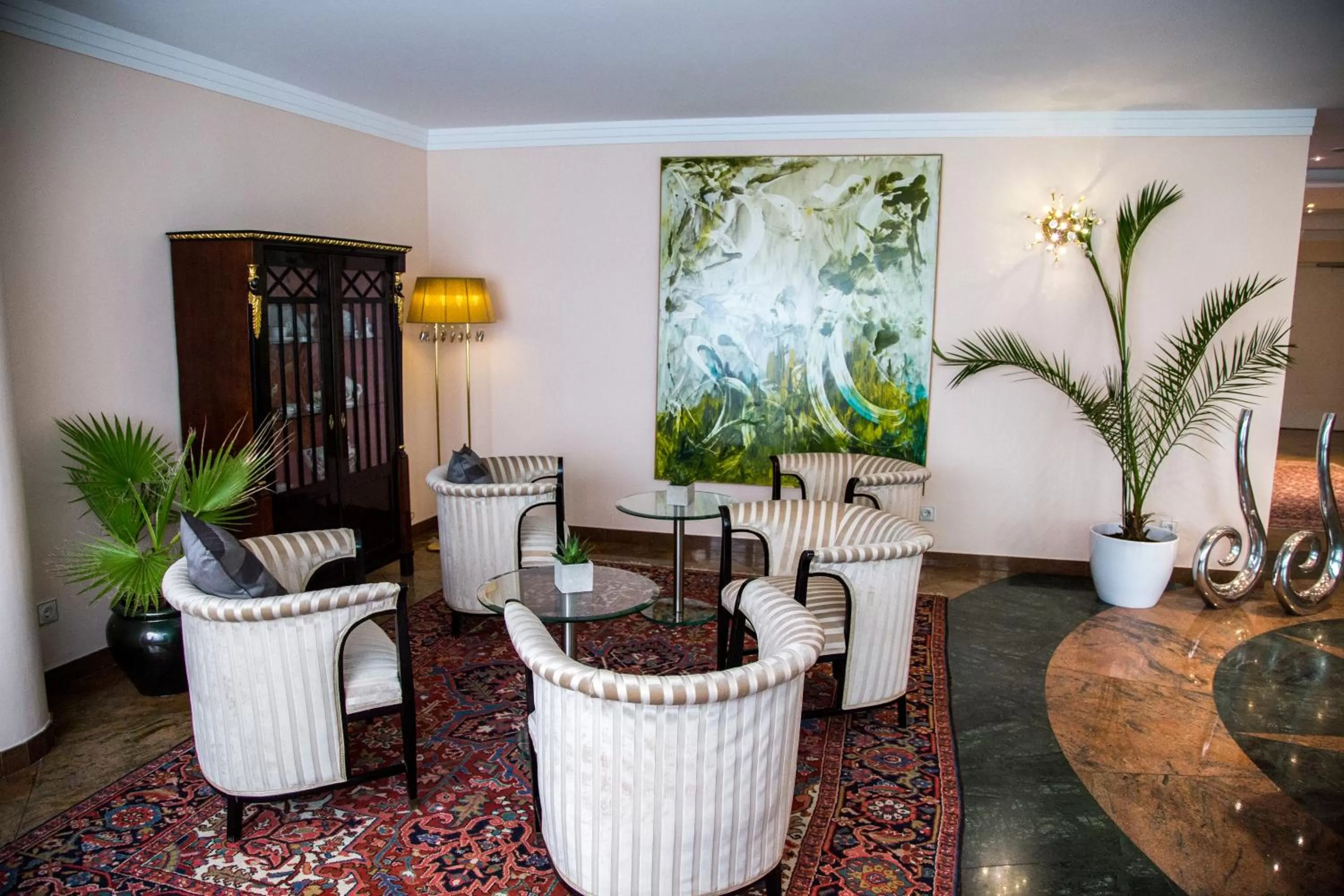 Lobby or reception in Hotel Admiral am Kurpark