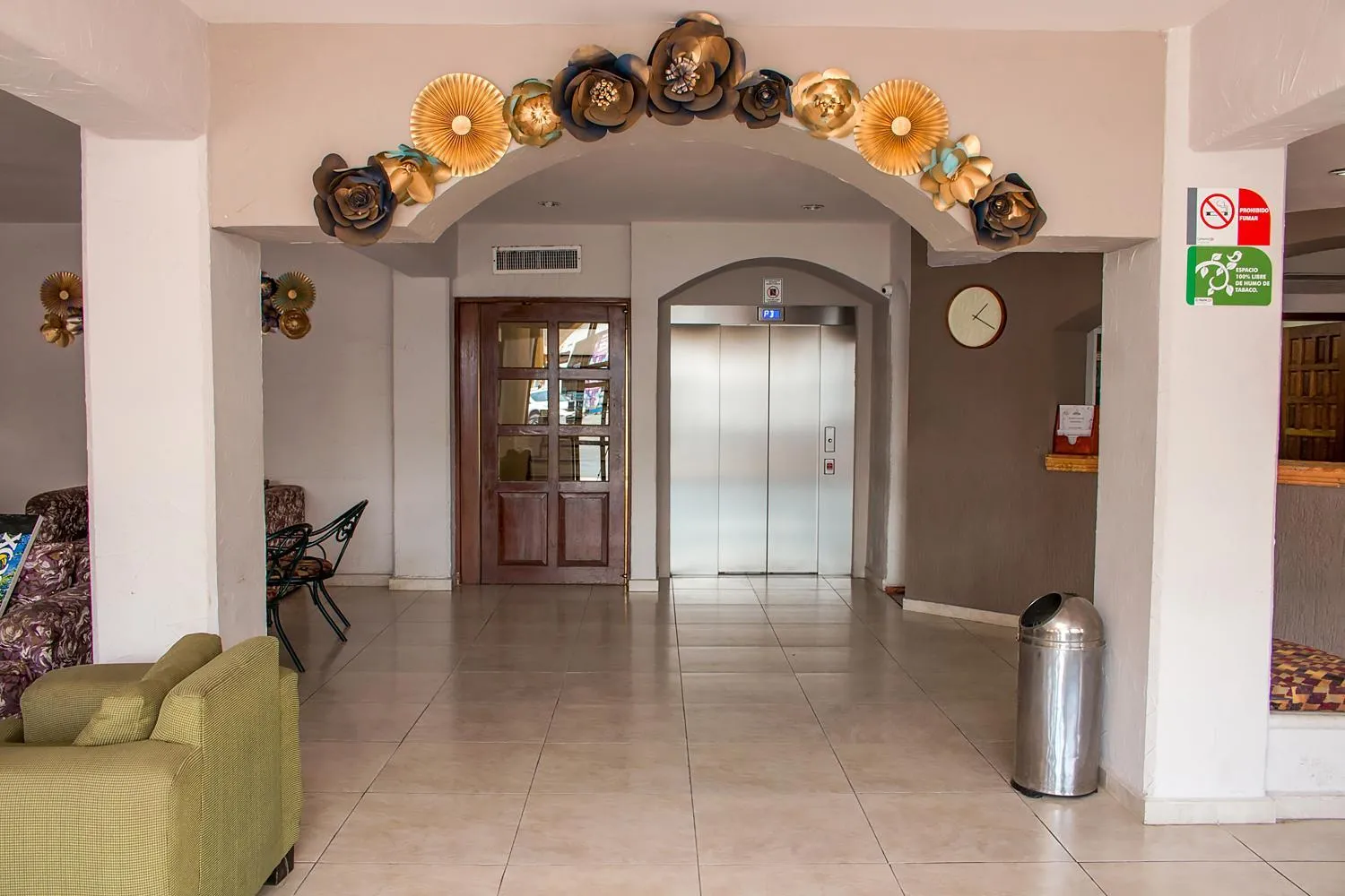 Lobby or reception in Hotel Batab