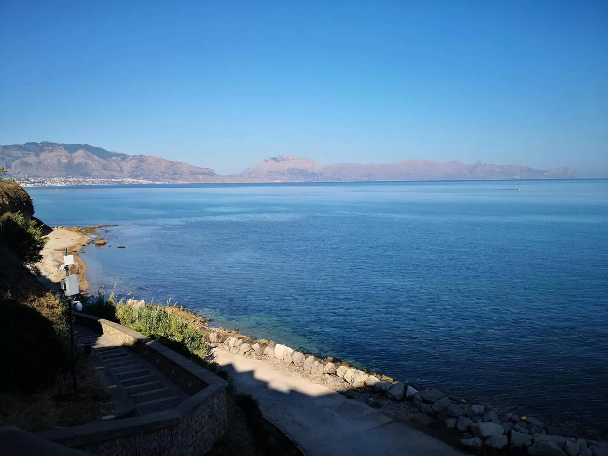 Natural landscape in Sunset House