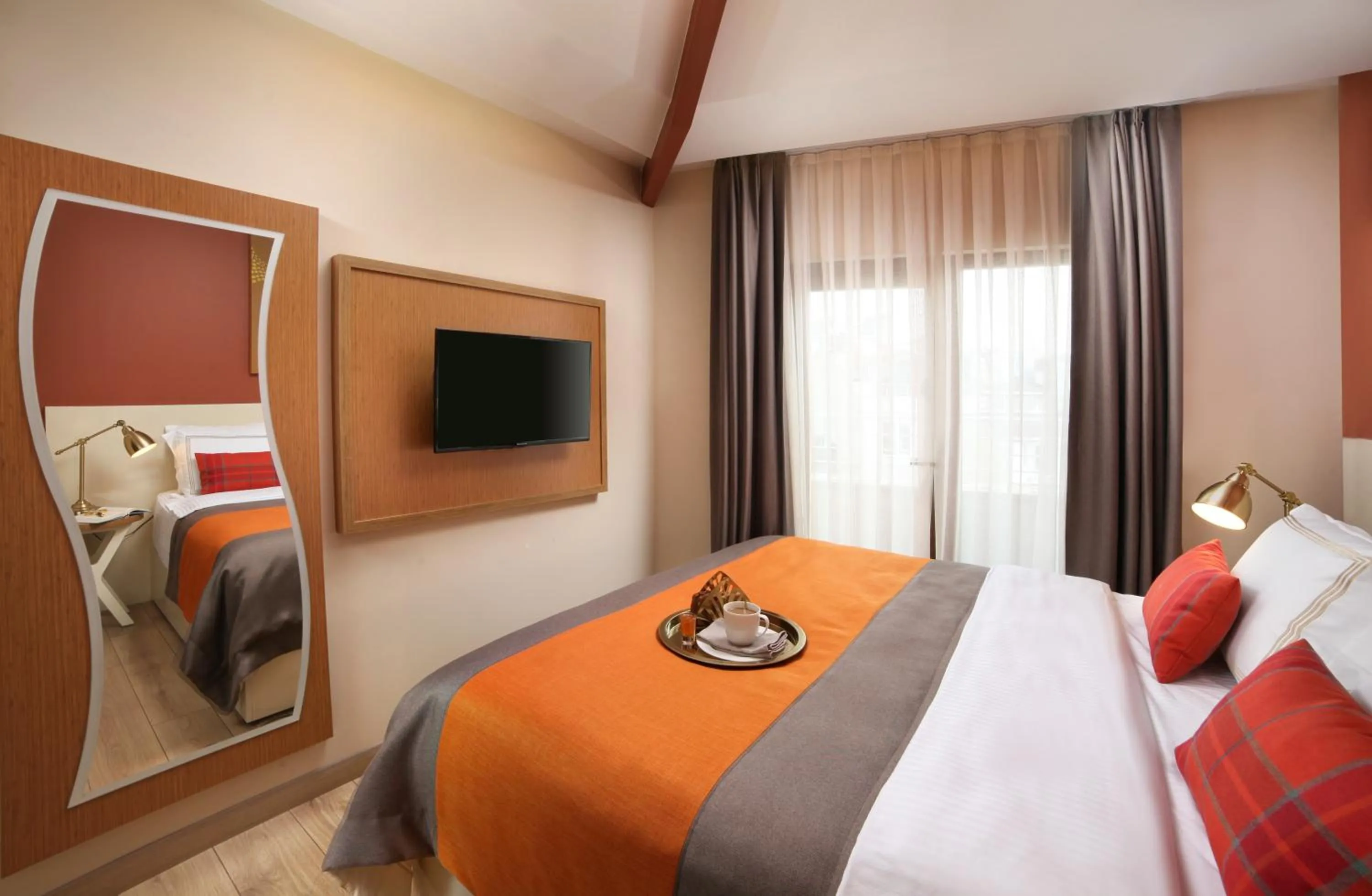 Bed in The Fox Hotel