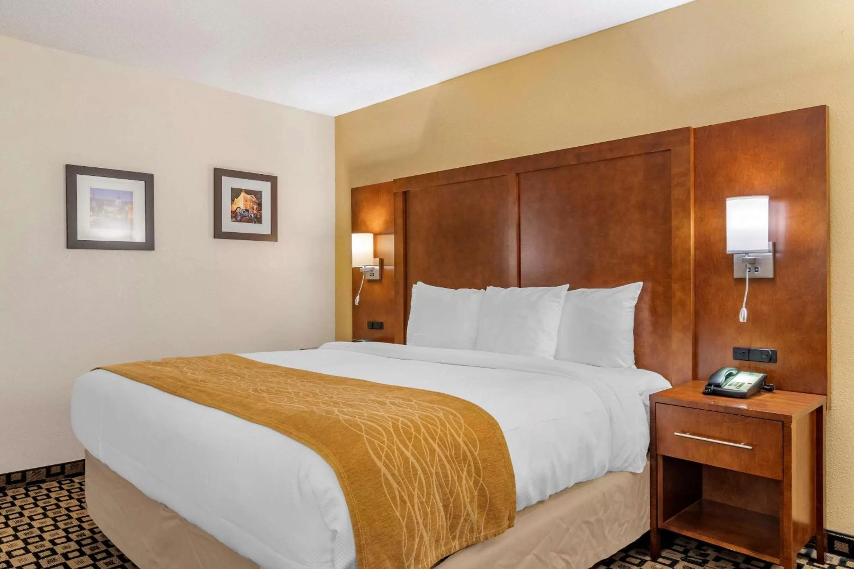 Photo of the whole room, Bed in Comfort Inn & Suites Athens North