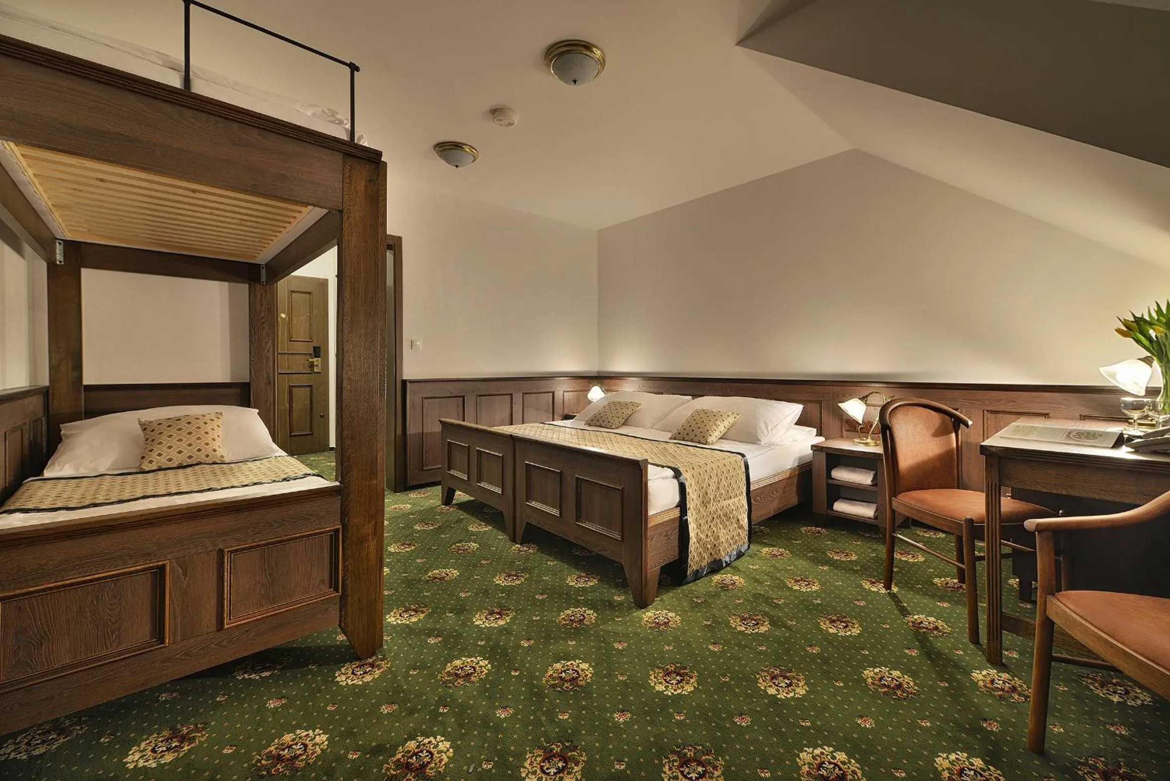 Photo of the whole room, Bed in Hotel Podhrad