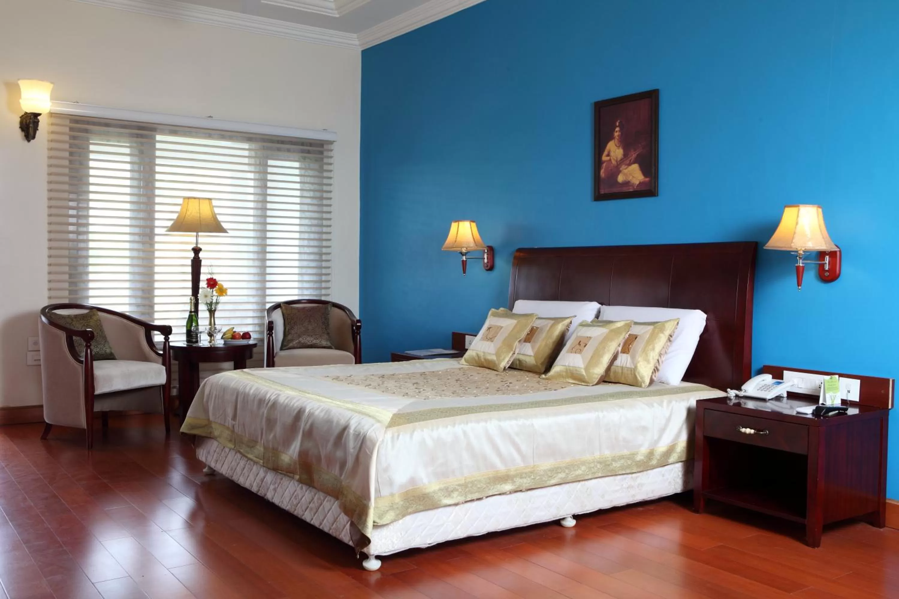 Bed in GReaT Trails Riverview Thanjavur By GRT Hotels