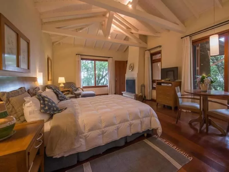 Bed in Kuriuwa Hotel