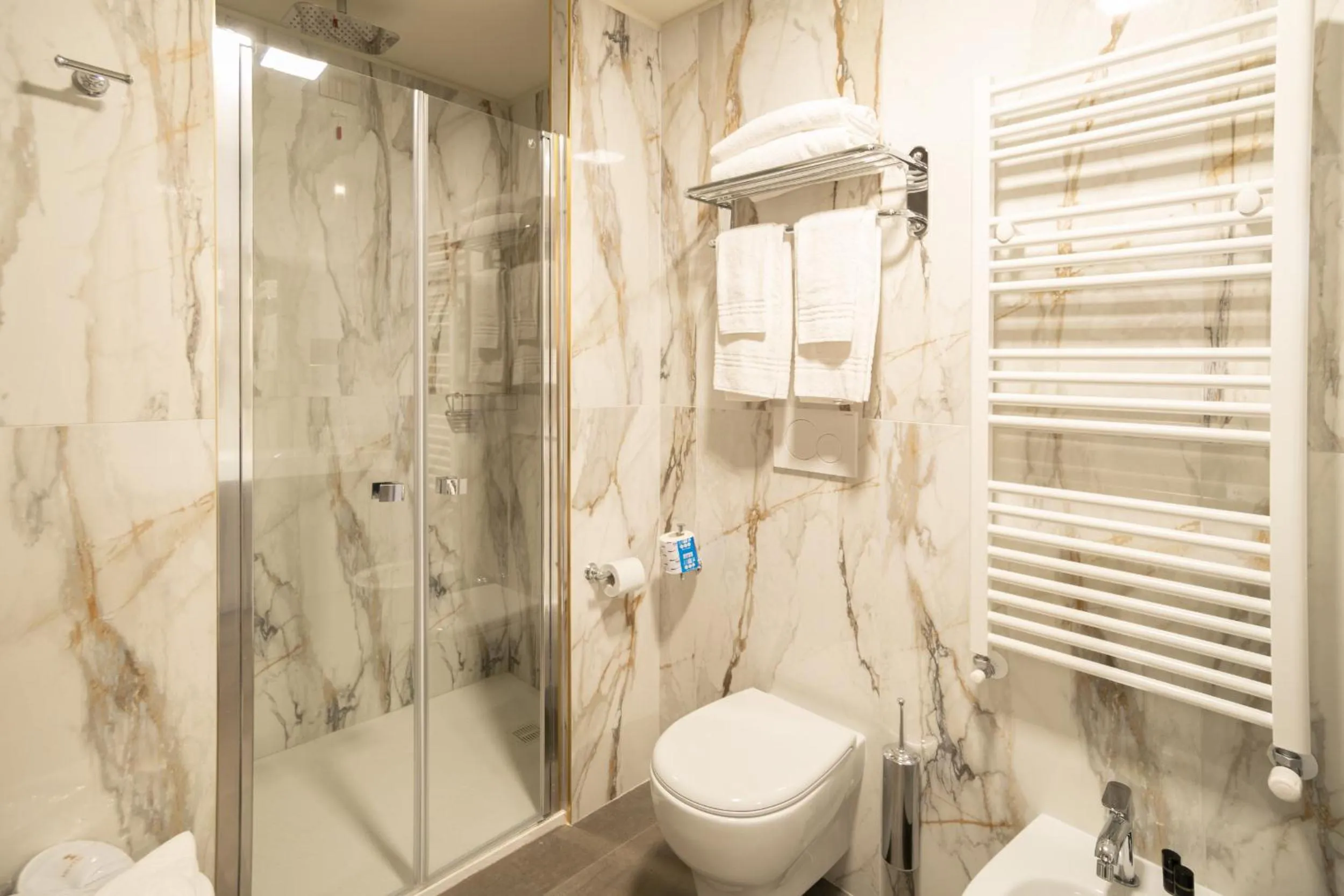 Shower in Hotel Palace