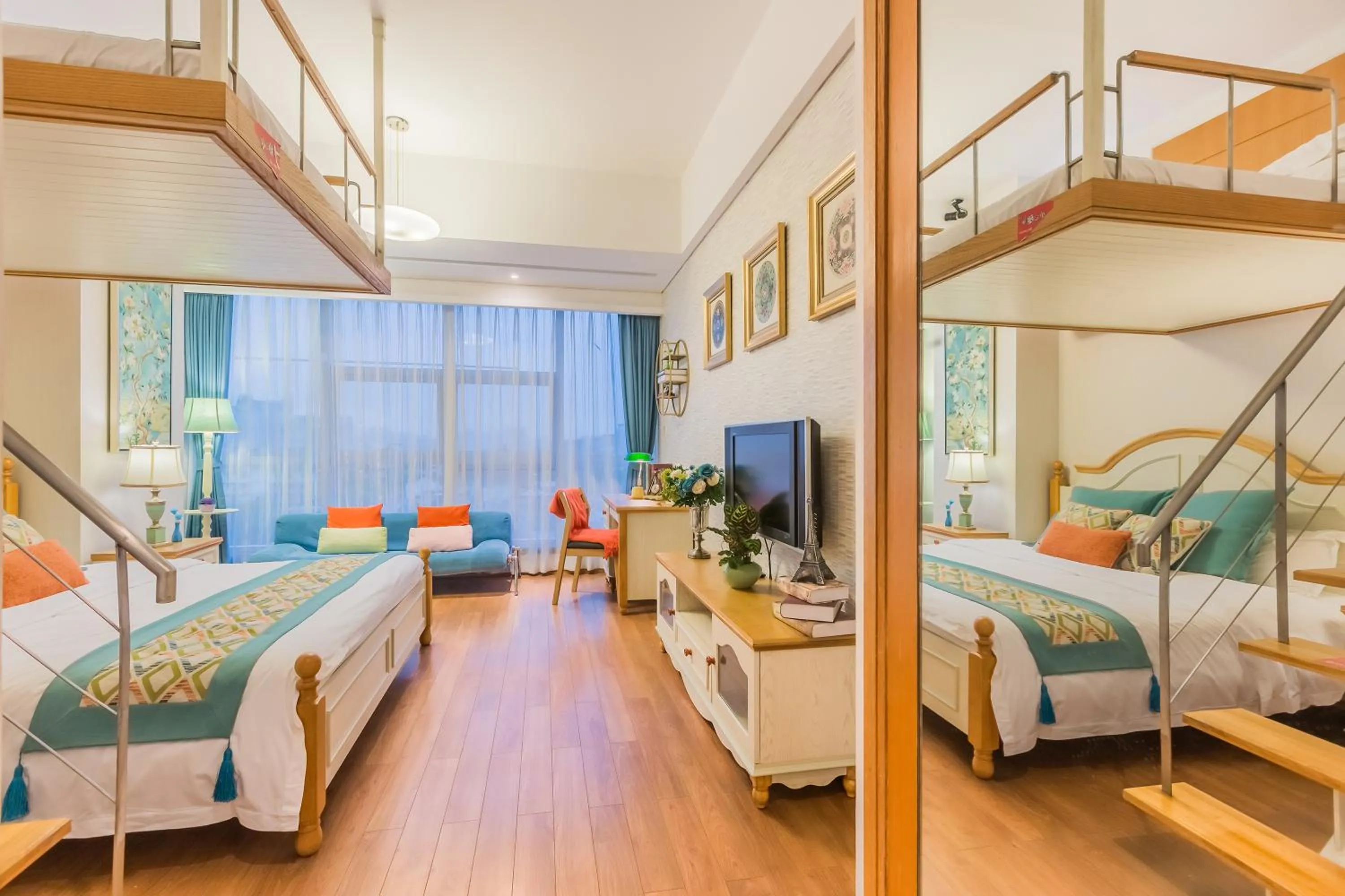 Bed in Westlake 7 Service Apartment