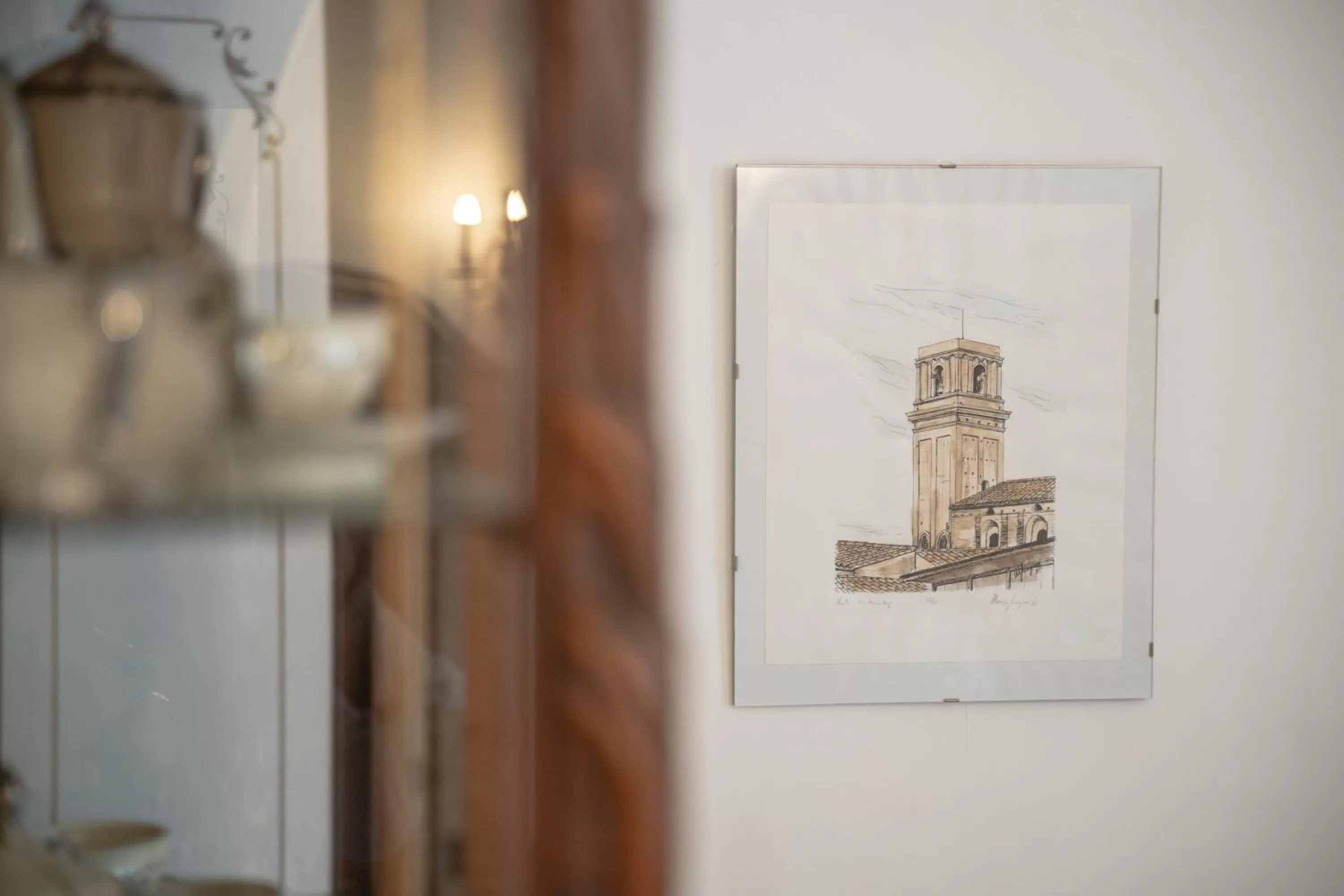 Decorative detail in Il Giardino Nascosto B&B