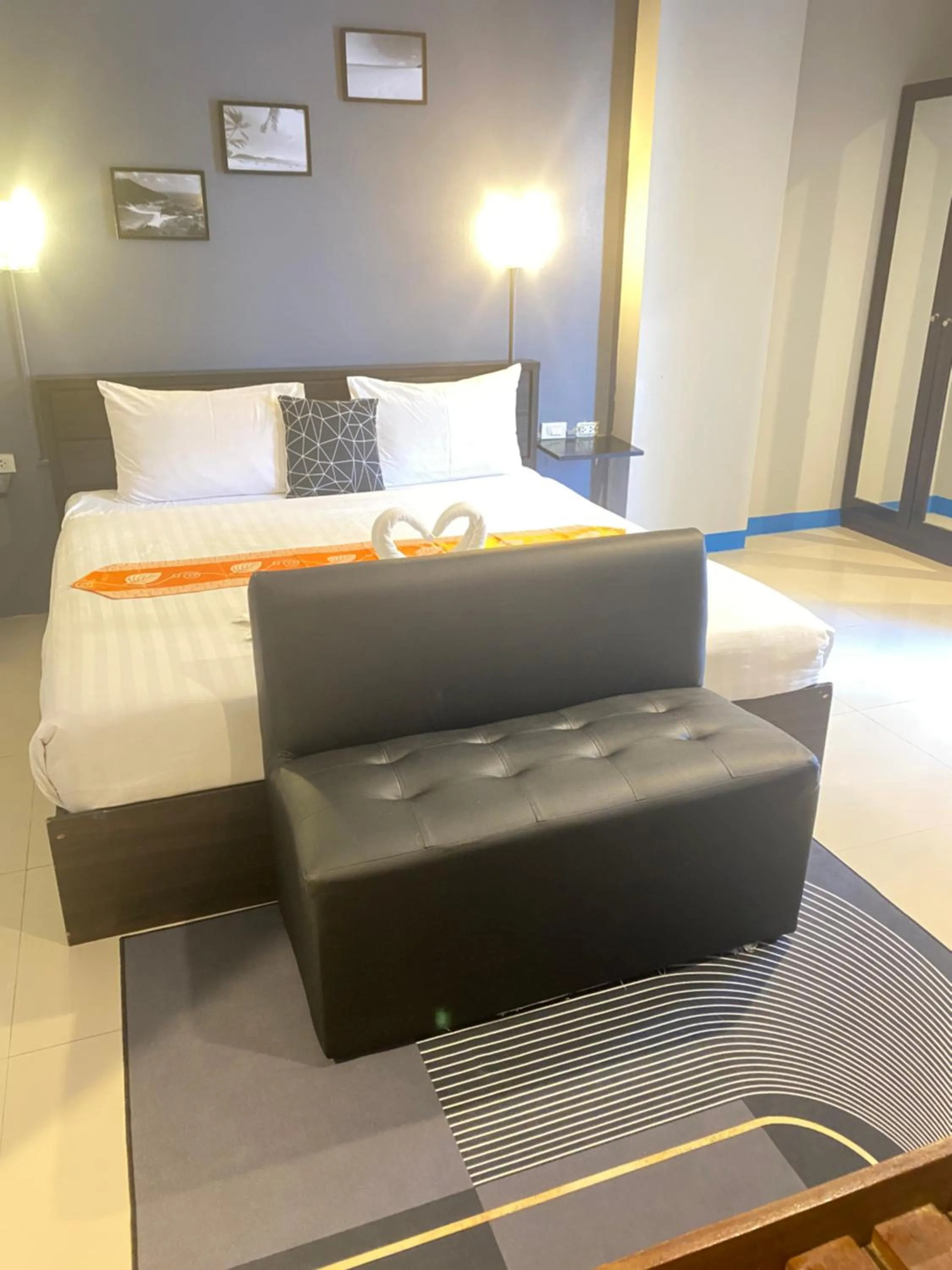 Bedroom, Bed in Holiday Home Patong