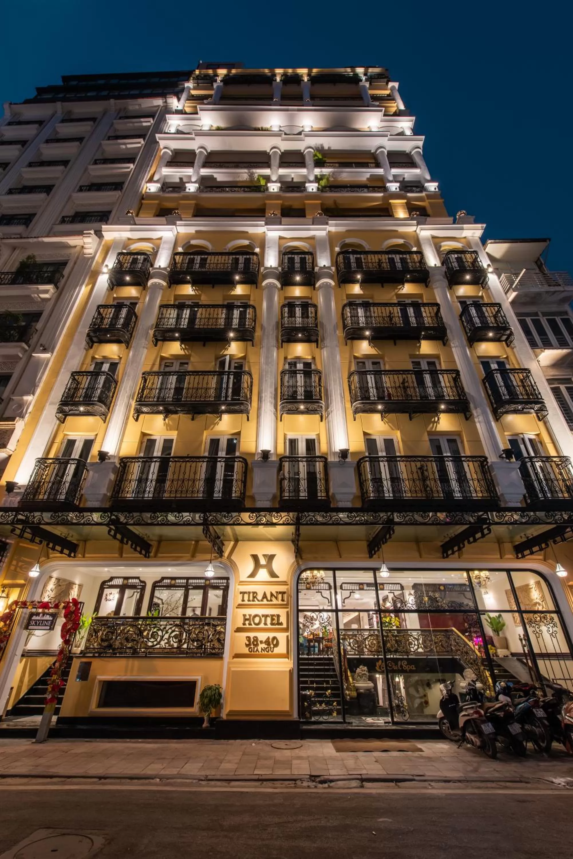Property building in Hanoi Tirant Hotel