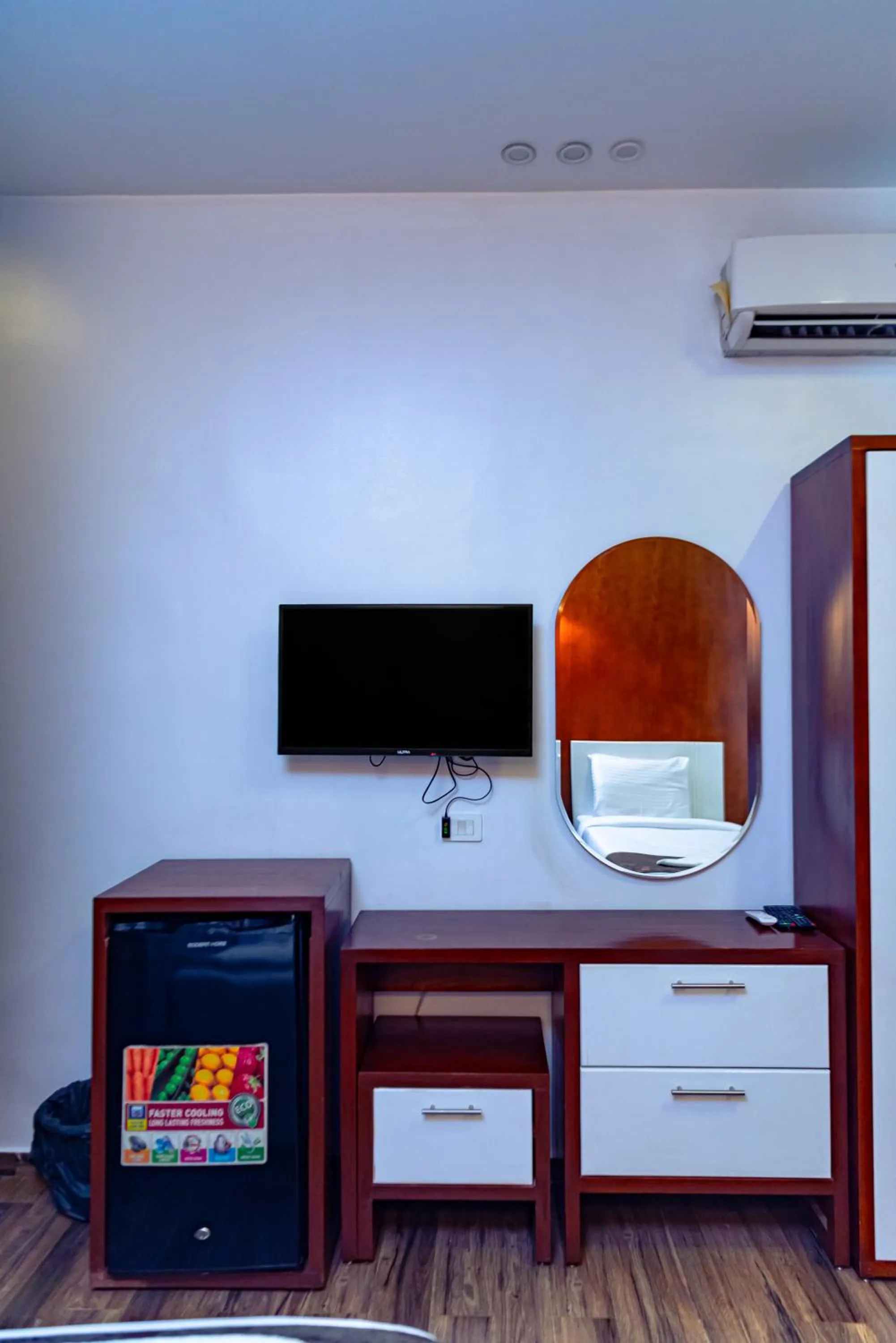 Communal lounge/ TV room in Museum Plaza