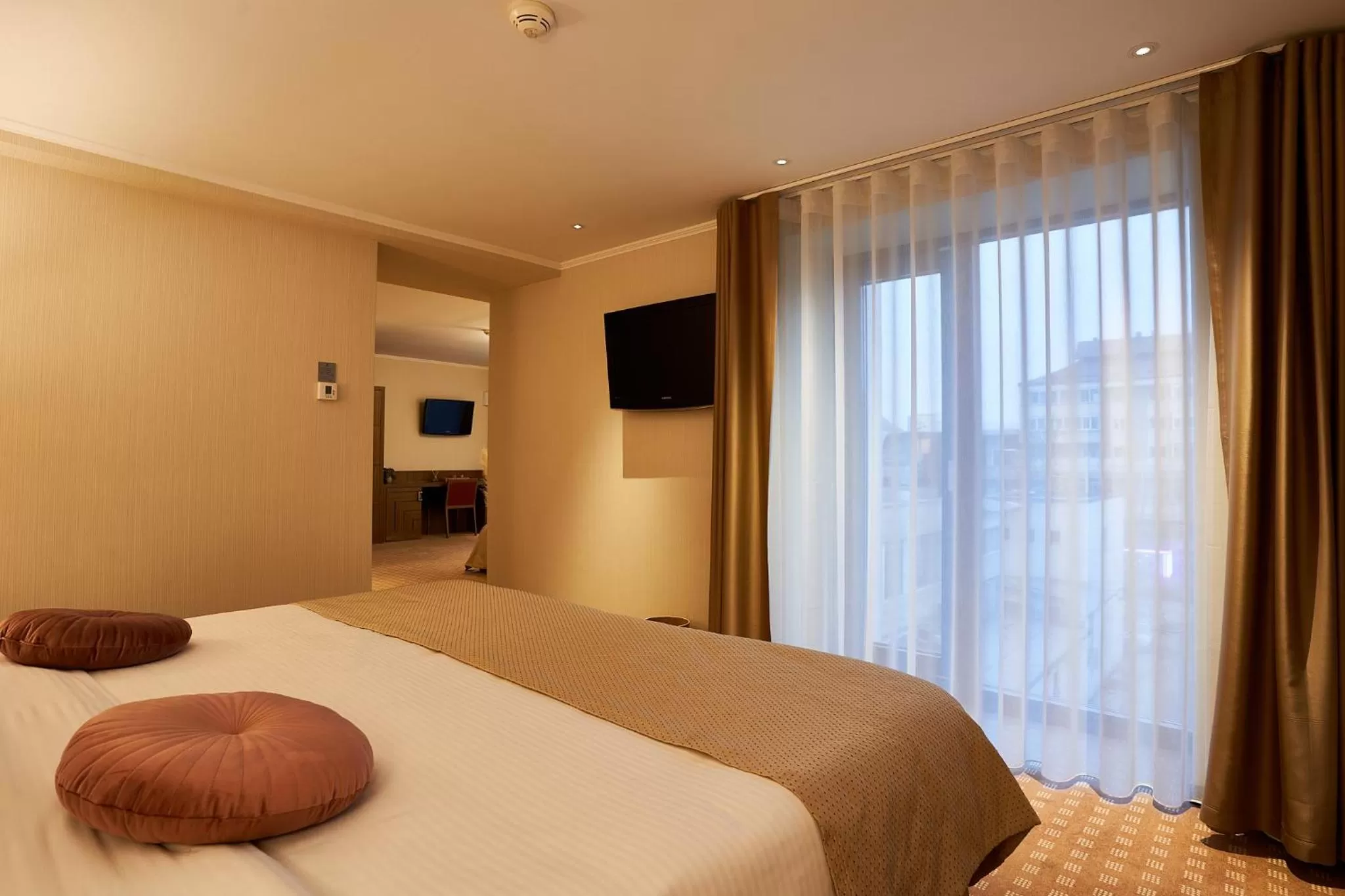 Bedroom, Bed in Petrodava ONE