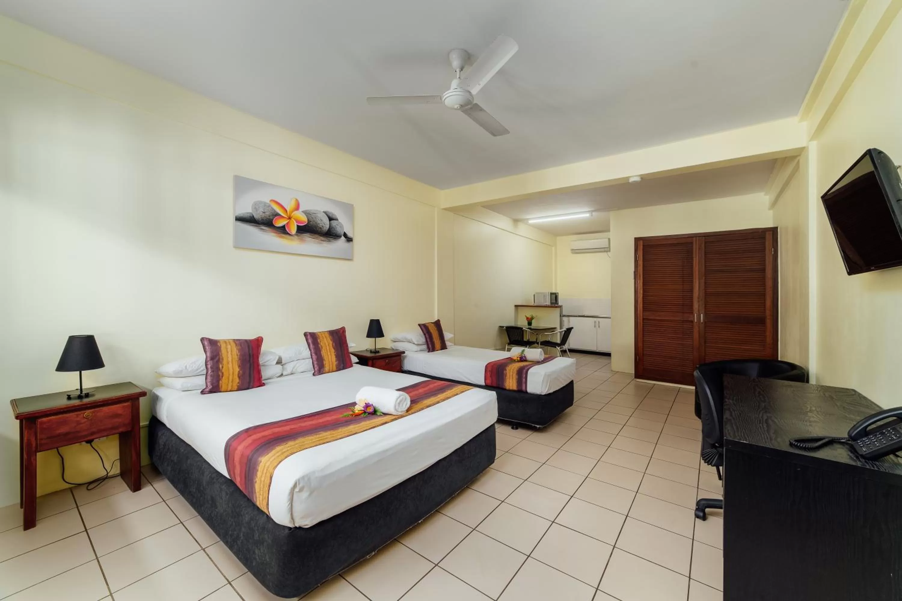 Photo of the whole room, Bed in Kaiviti Motel