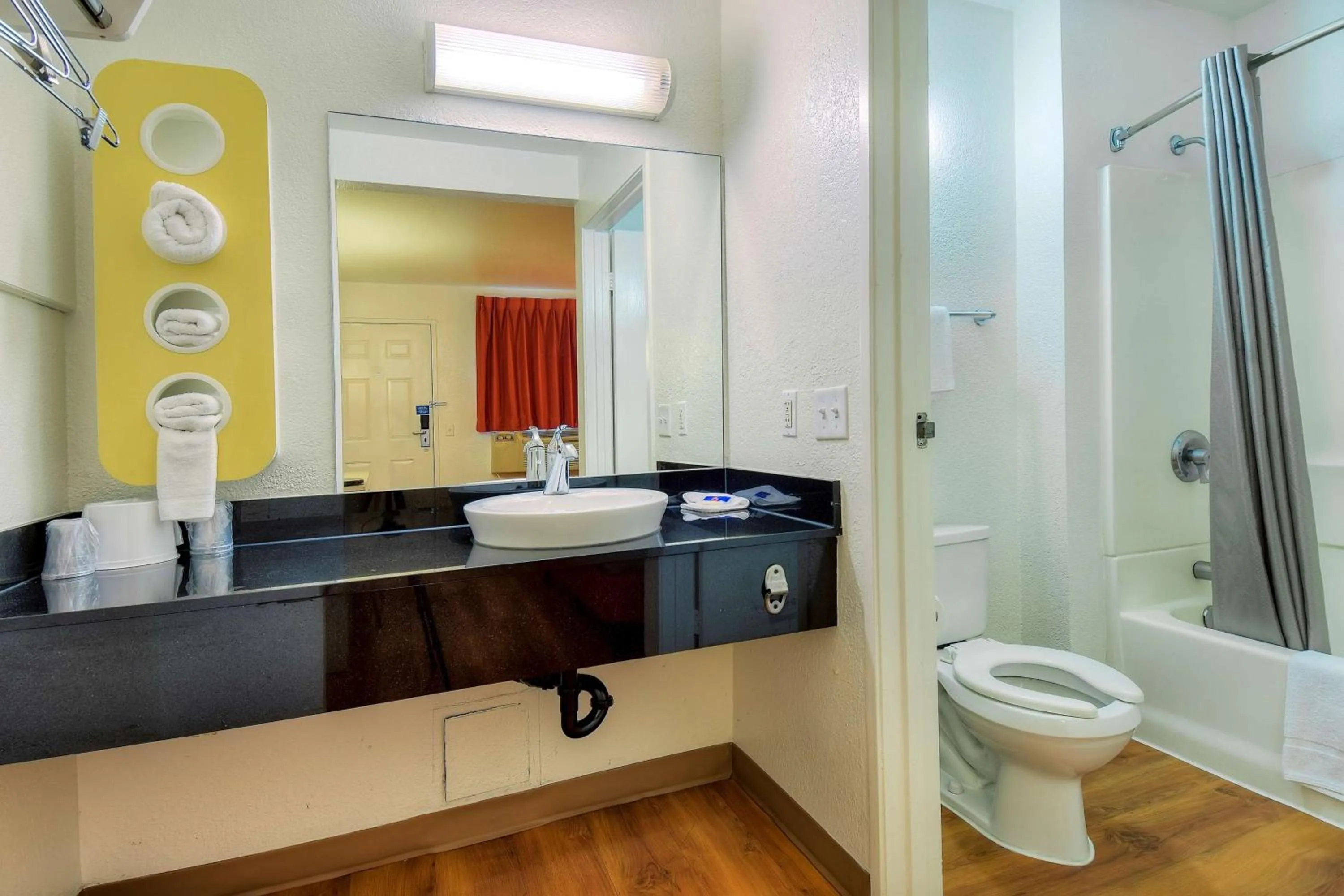 Toilet in Motel 6-Chino, CA - Los Angeles Area