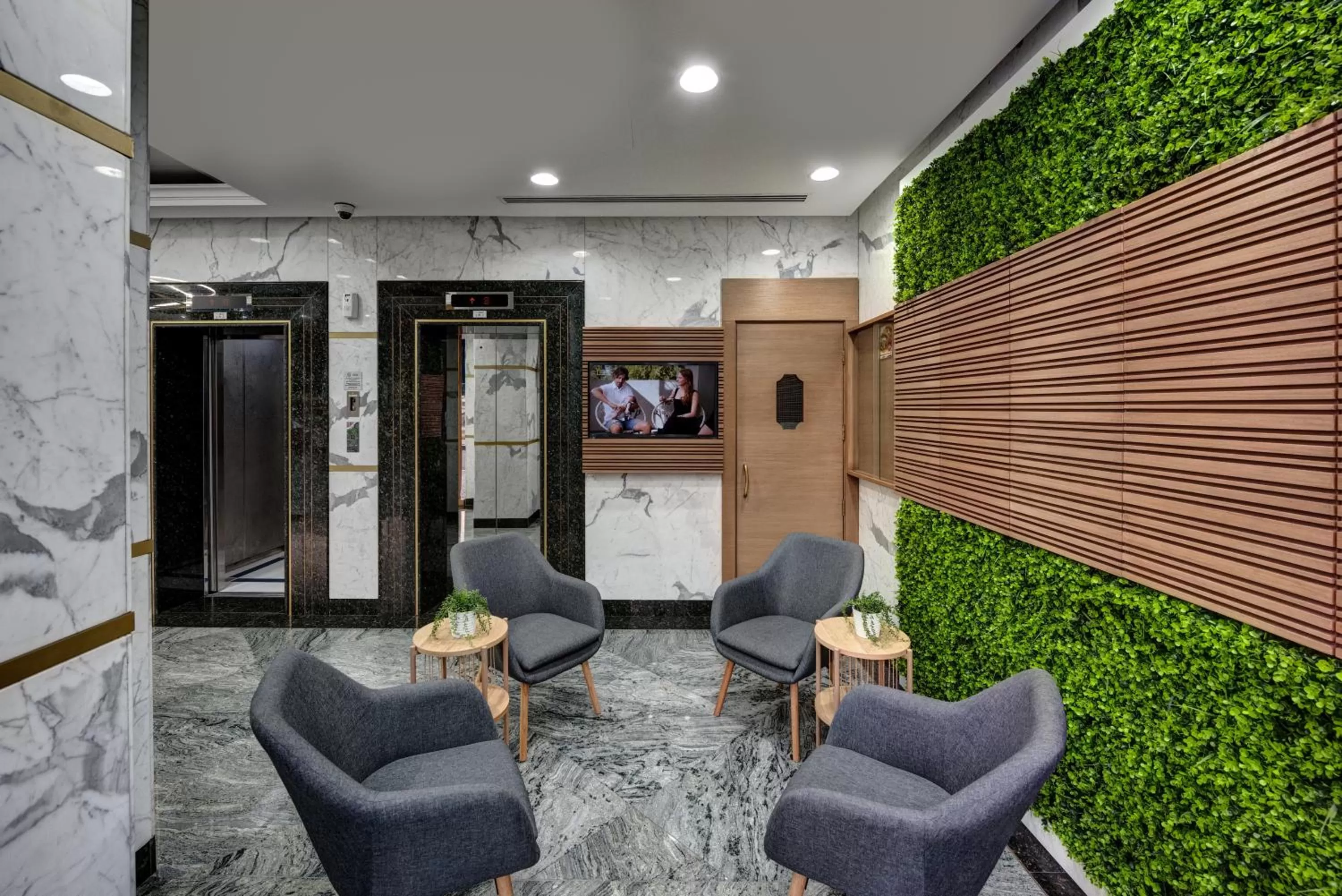 Lobby or reception in Al Nakheel Hotel Apartments Abu Dhabi