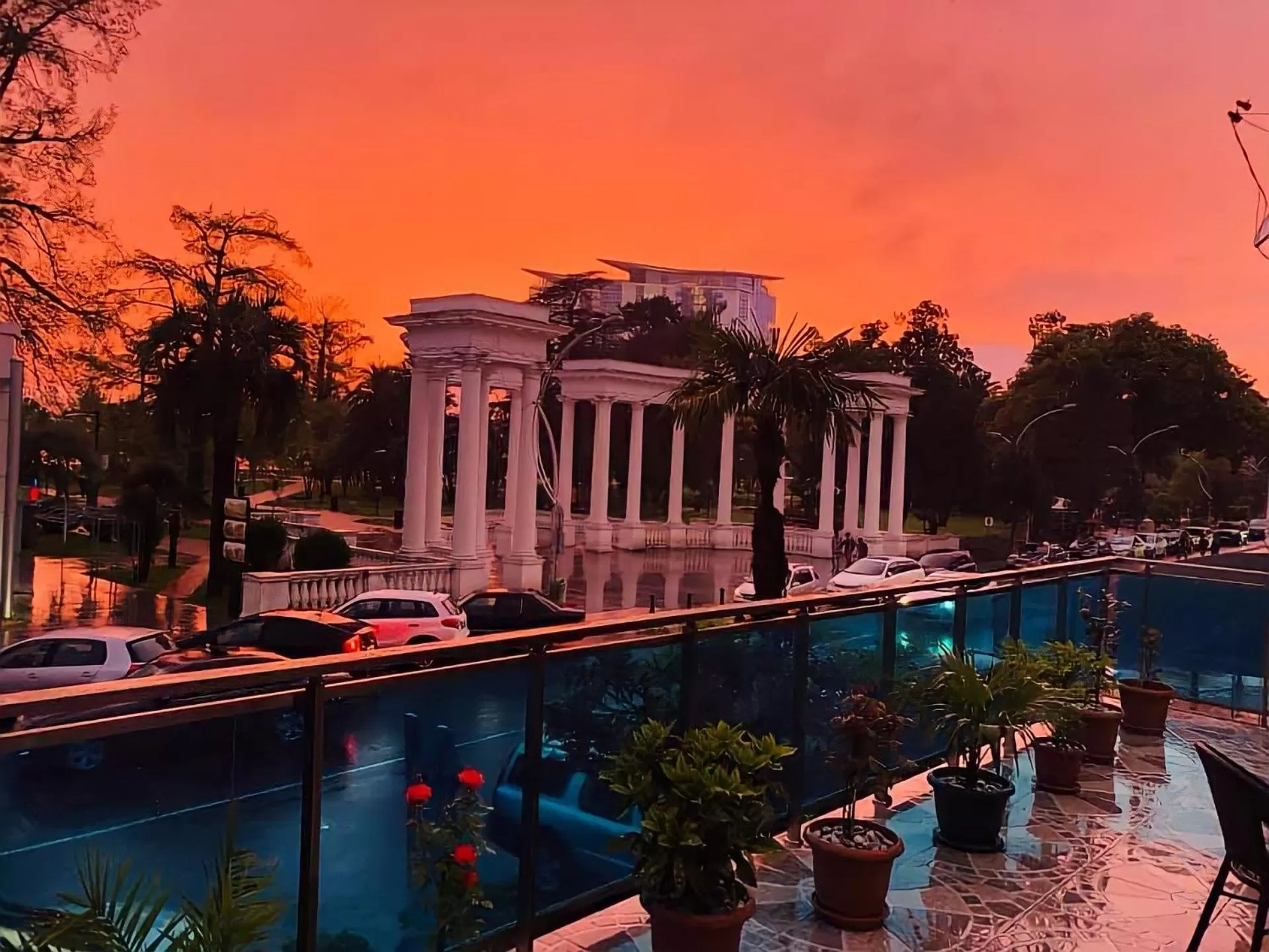 Garden view in Hotel Park