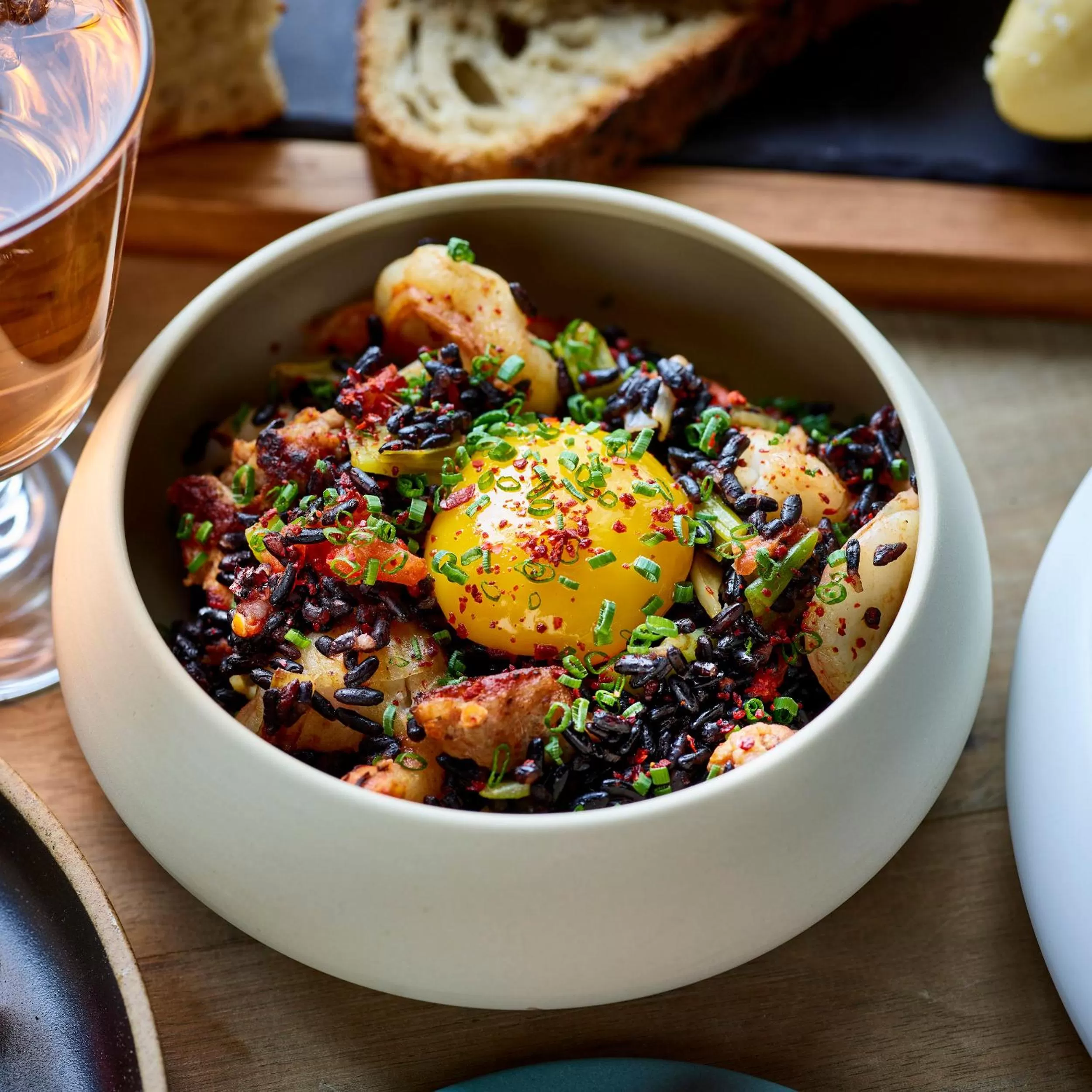 Food close-up in Daxton Hotel Birmingham, Curio Collection by Hilton