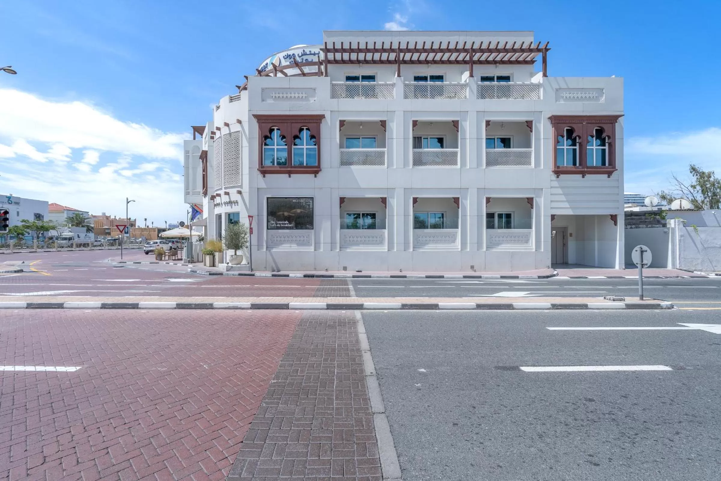 Property building in Beach Walk Boutique Jumeirah