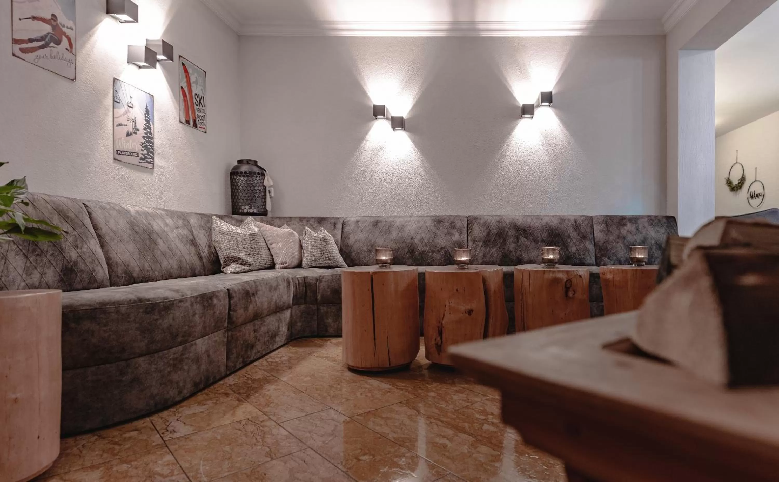 Lounge or bar in Appartements KATHRIN