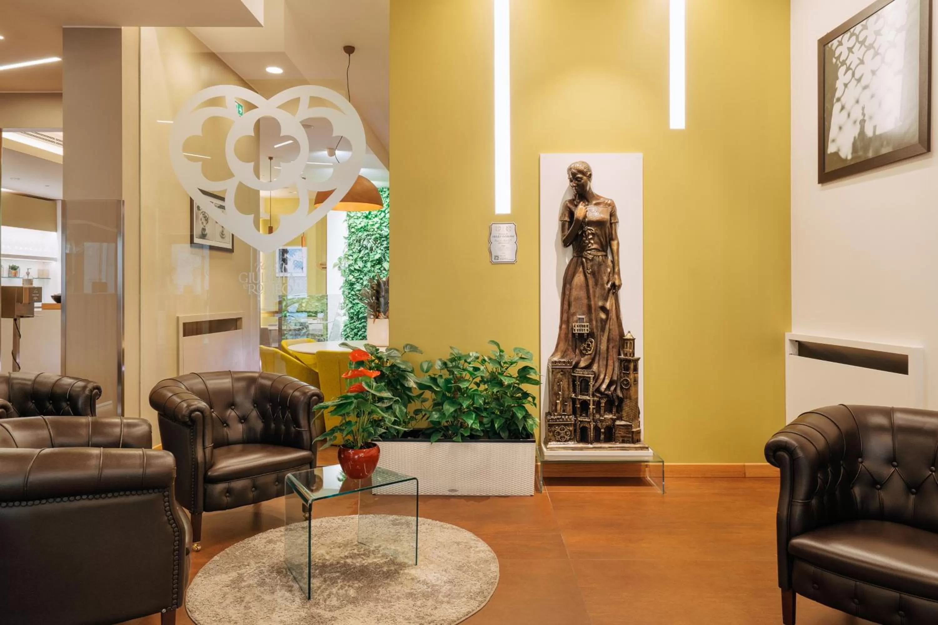 Lobby or reception in Hotel Giulietta e Romeo ***S