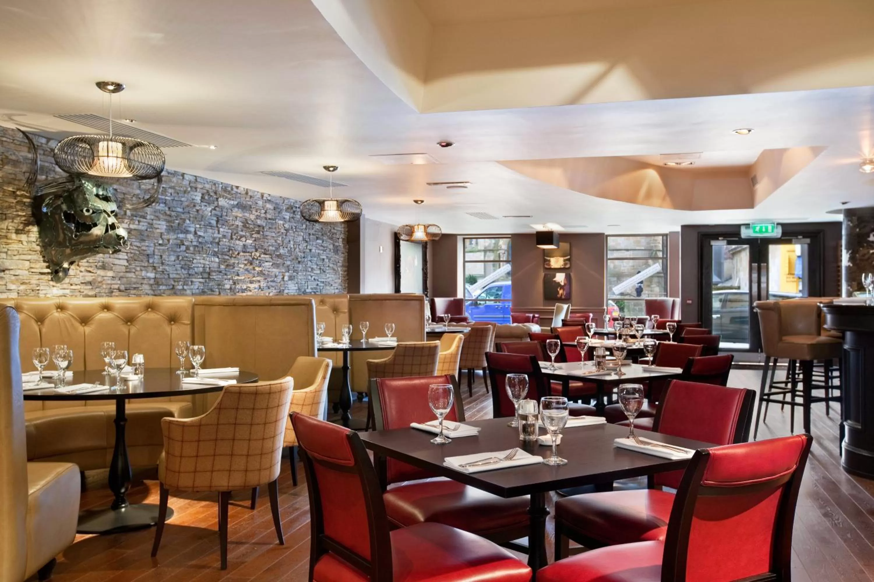 Restaurant/places to eat in Glasgow Grosvenor Hotel