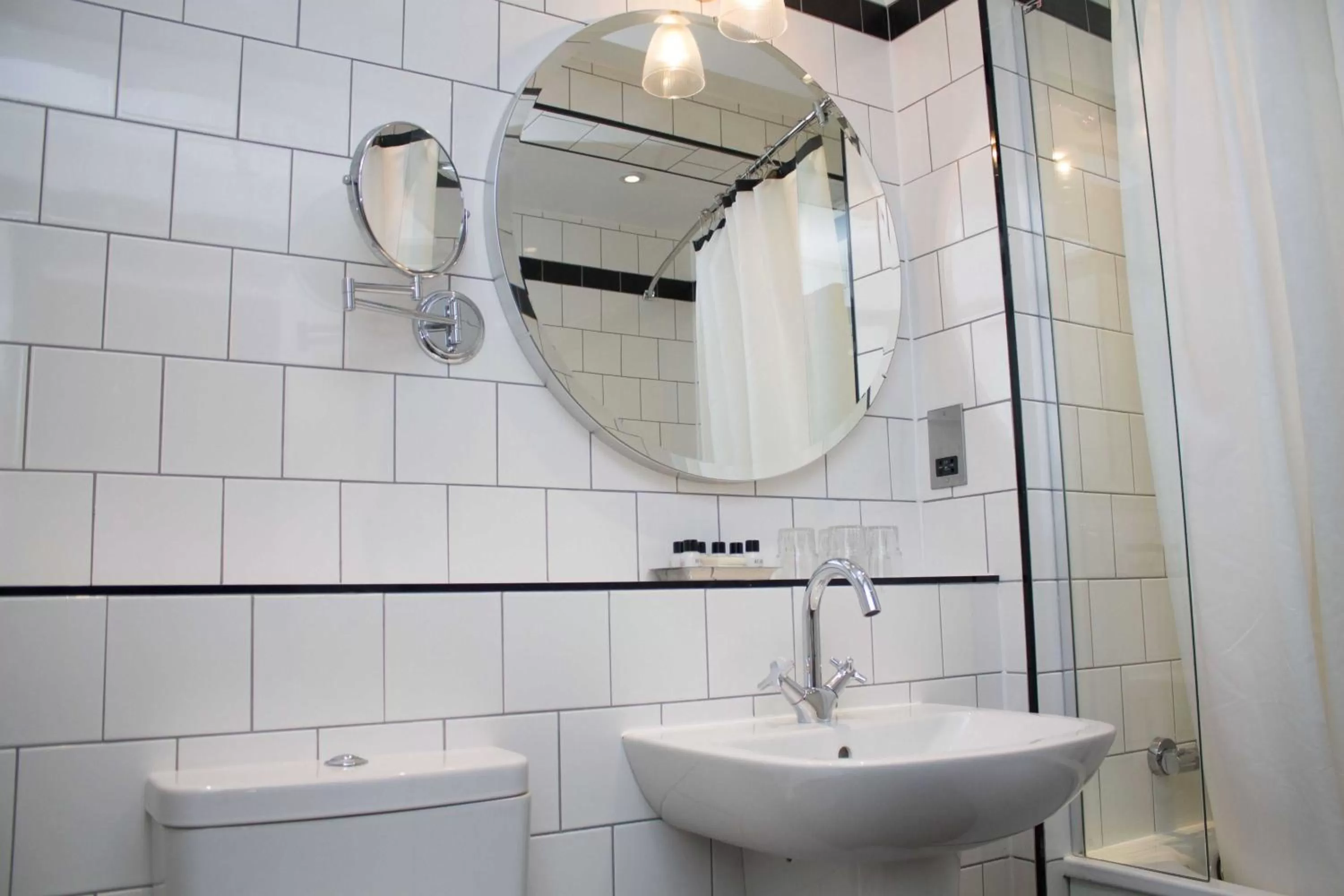 Bathroom in Peebles Hydro