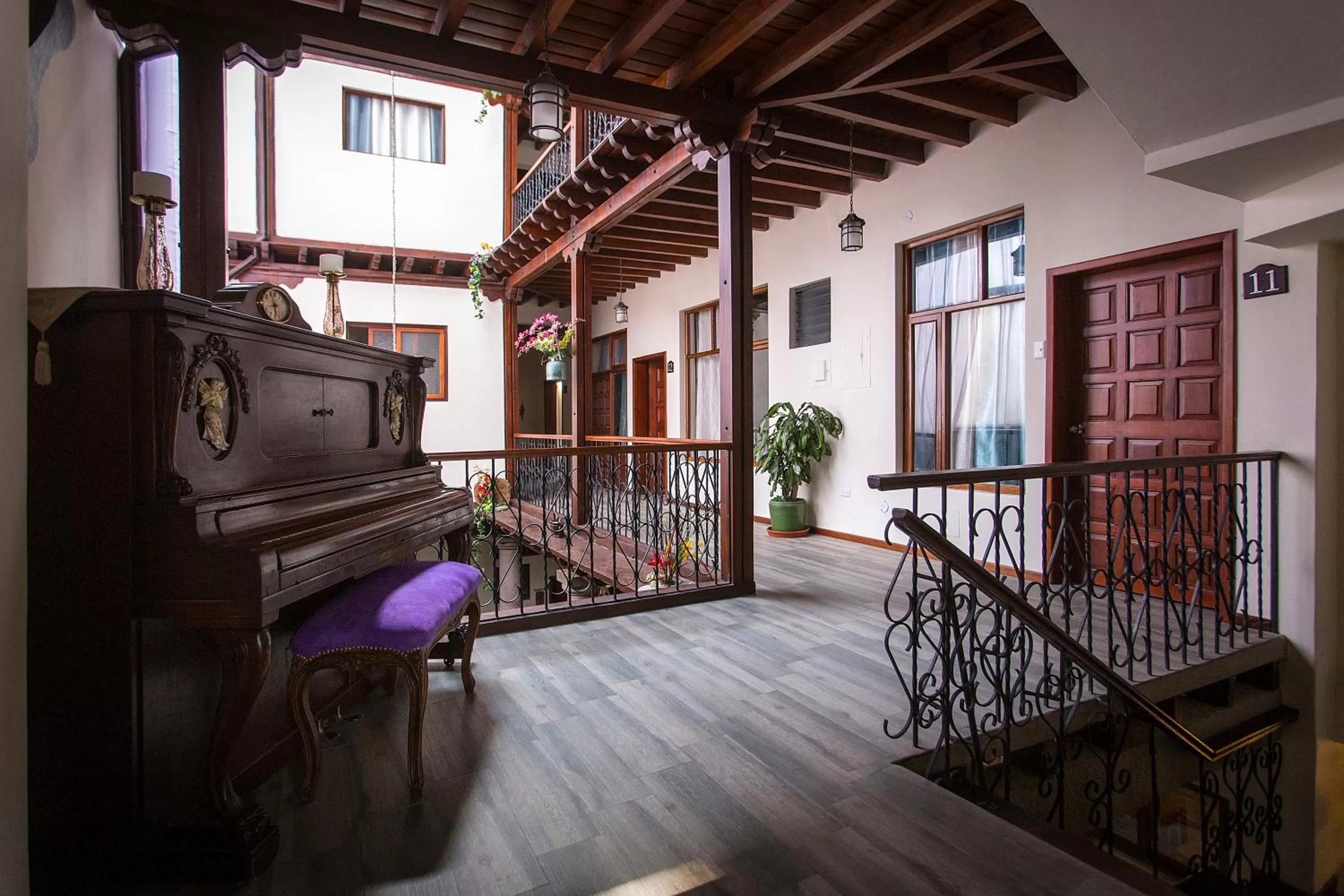 Decorative detail in Hotel Colonial San Agustin