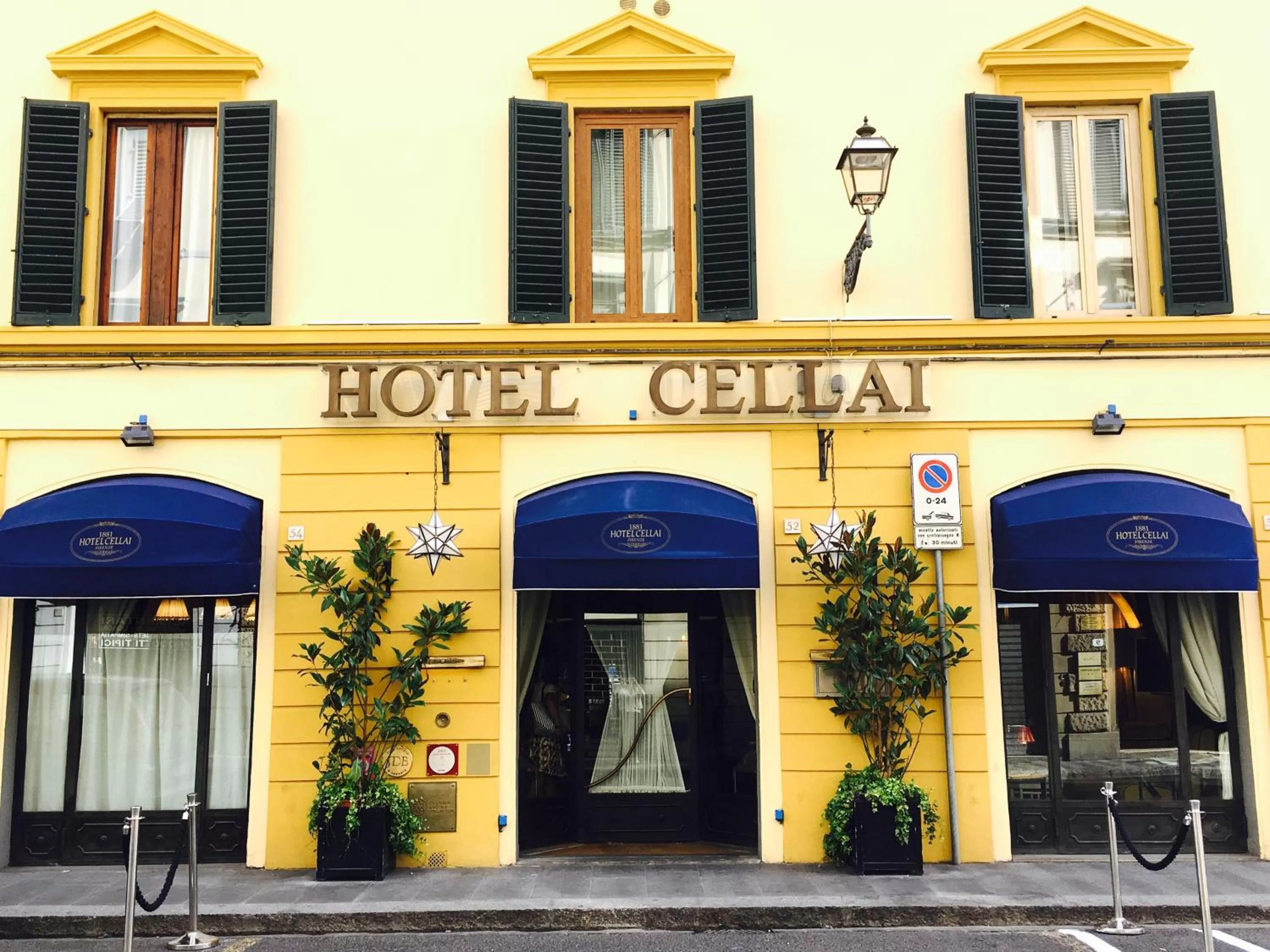 Facade/entrance in Cellai Hotel Florence