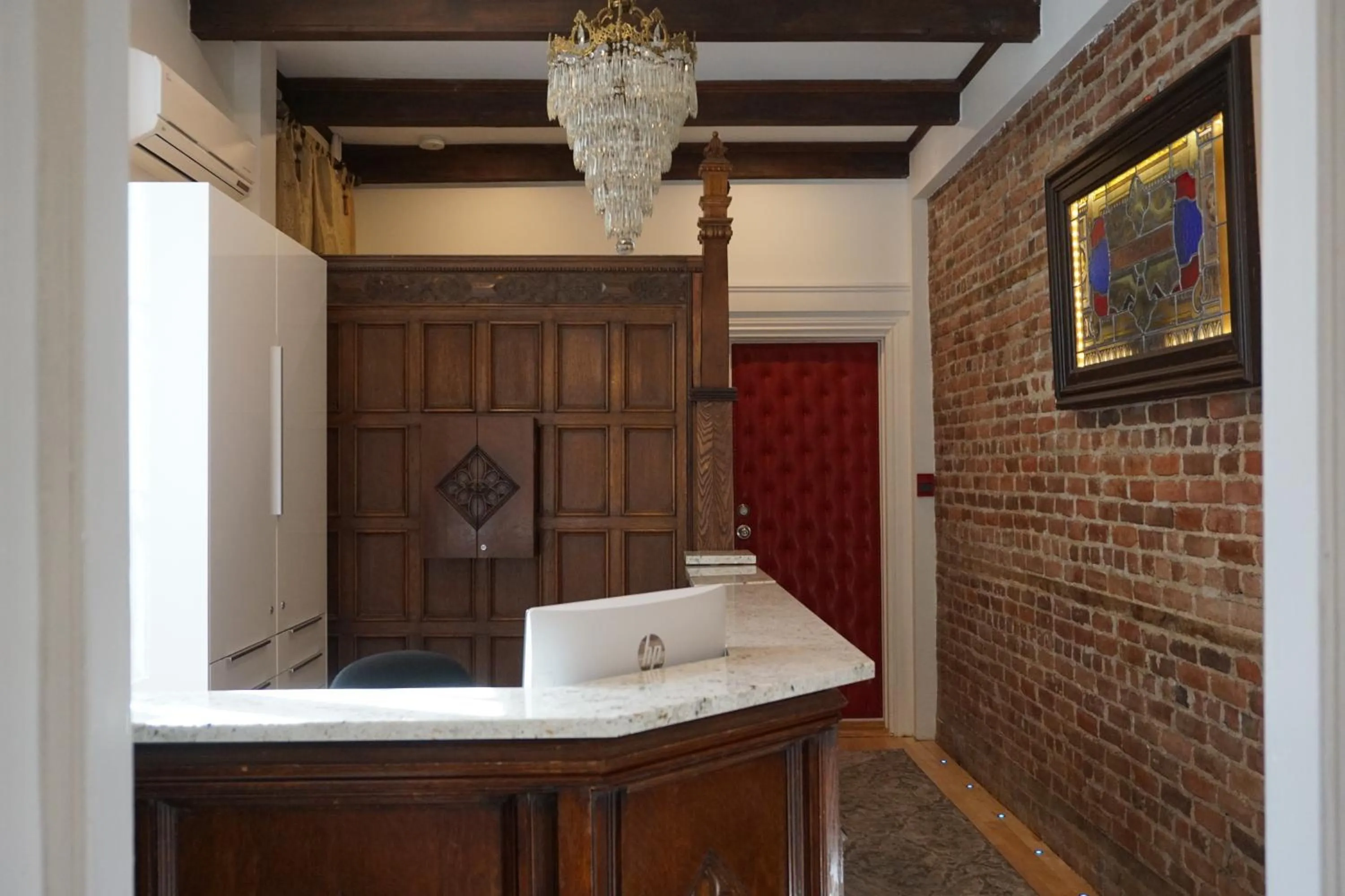 Lobby or reception in Hôtel Marie-Rollet