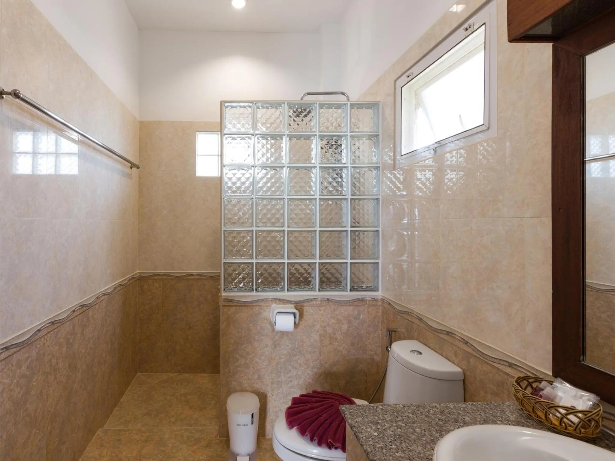 Shower in Le Piman Resort