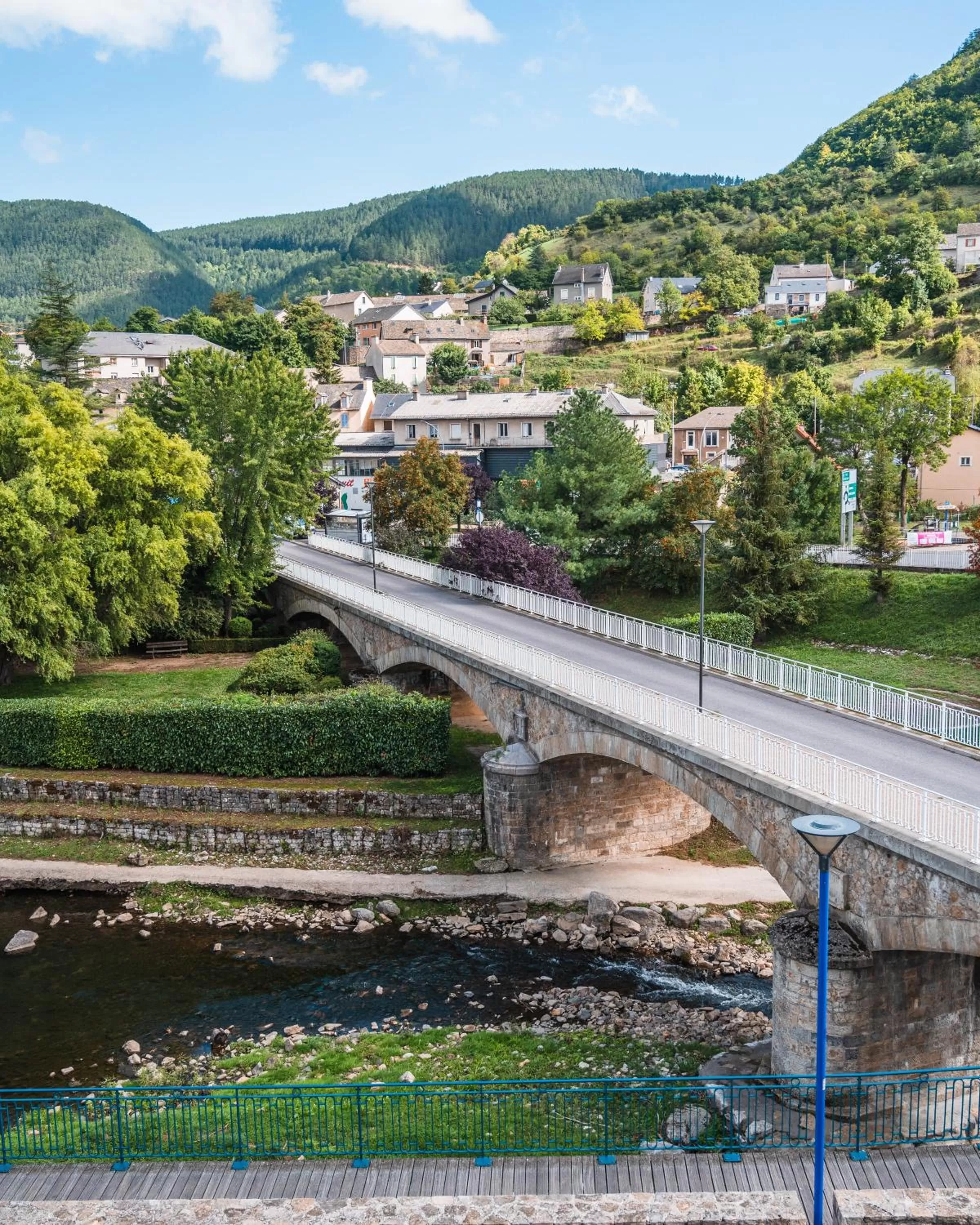 View (from property/room) in The Originals Boutique, Hôtel du Pont Roupt, Mende
