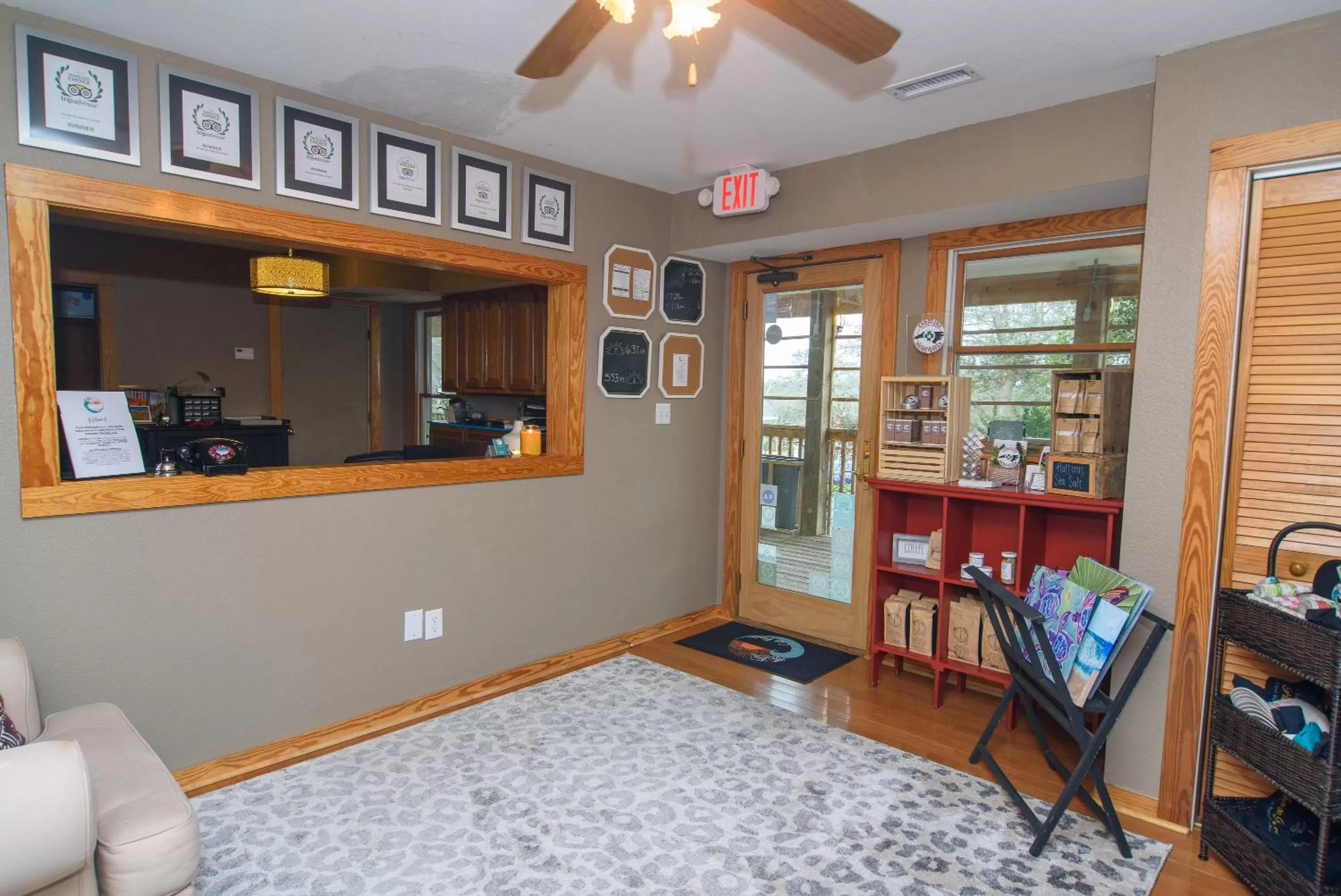 Lobby or reception in The Inn on Pamlico Sound