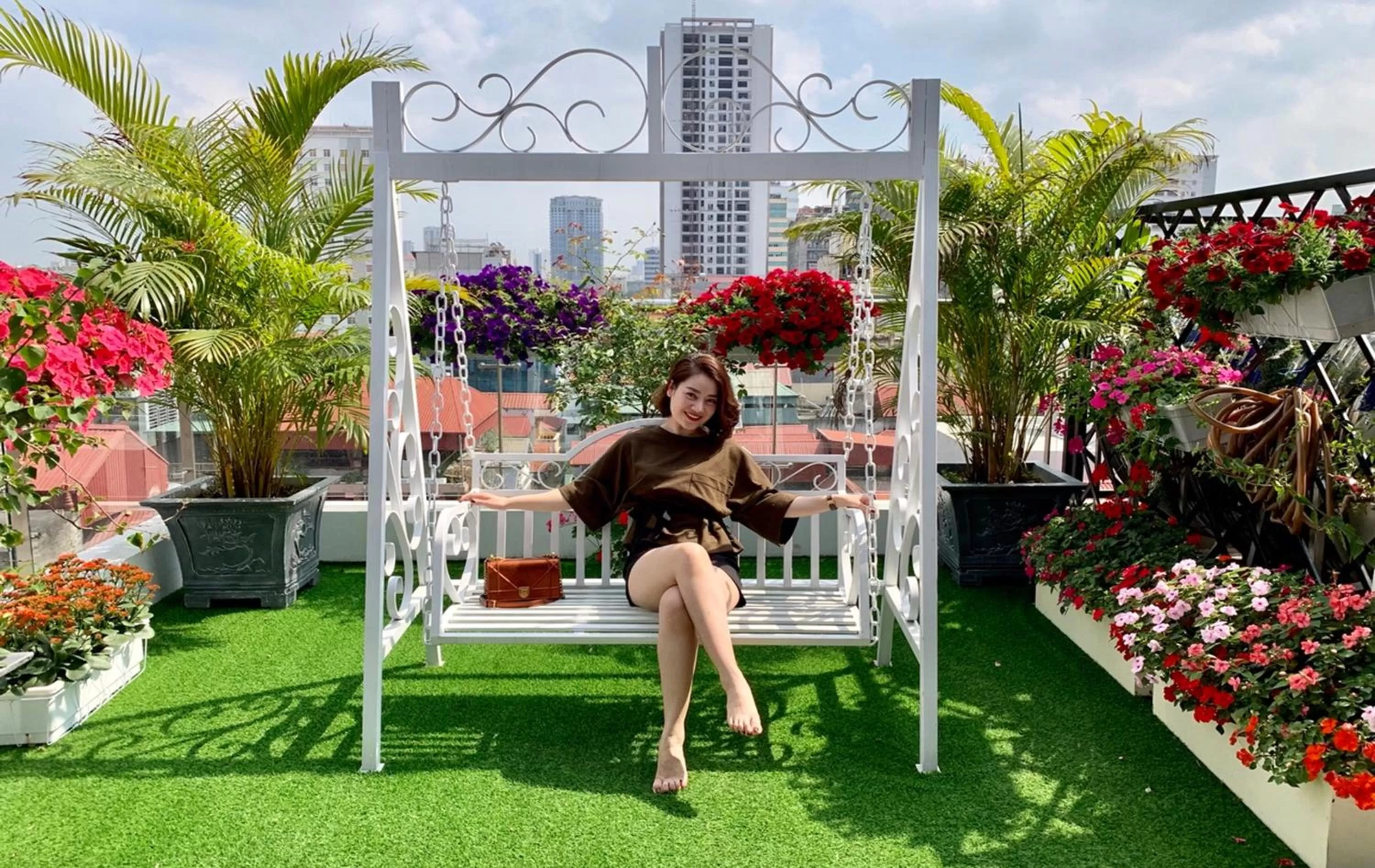 Children play ground in Newsky Serviced Apartment